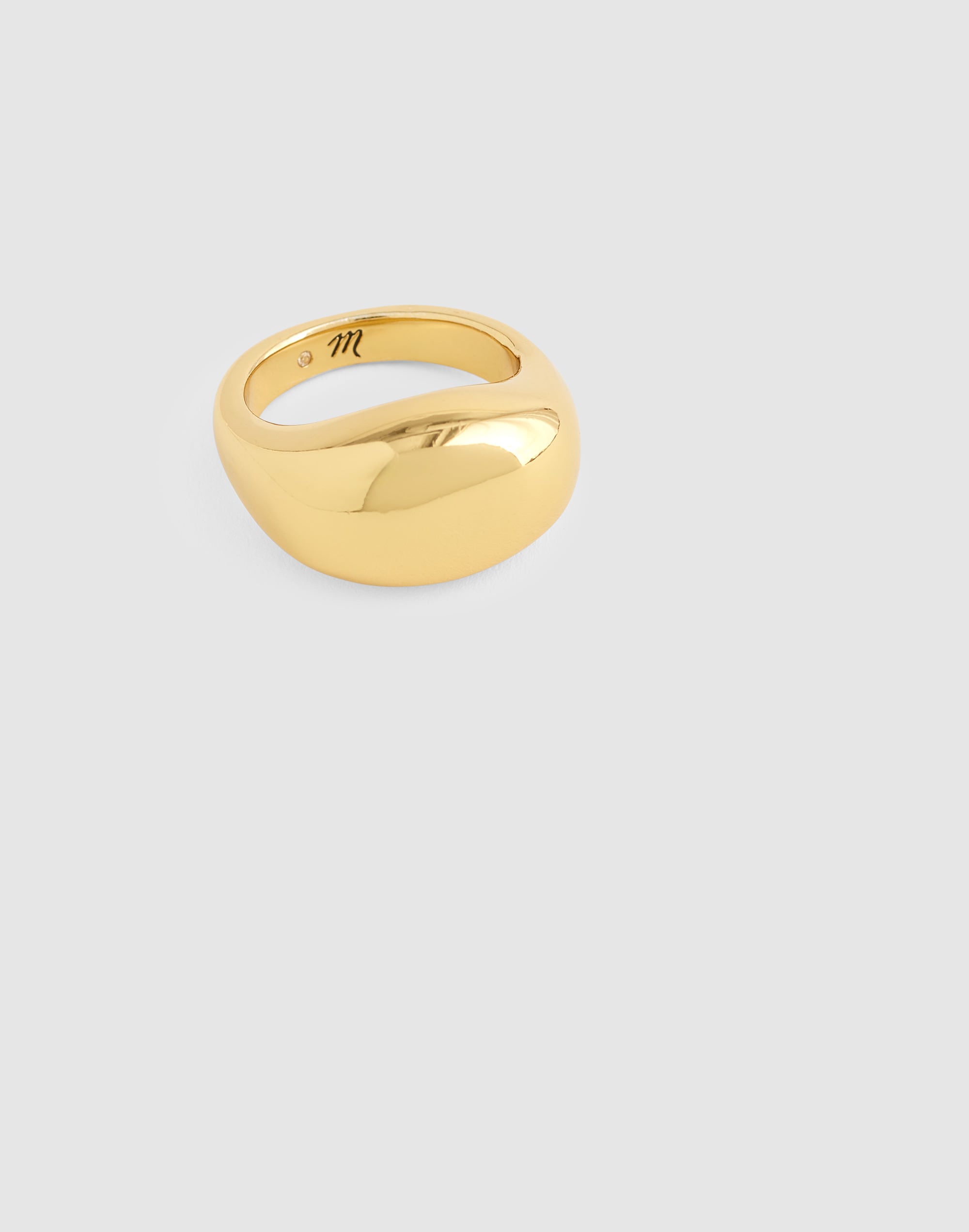 Puffy Oval Ring