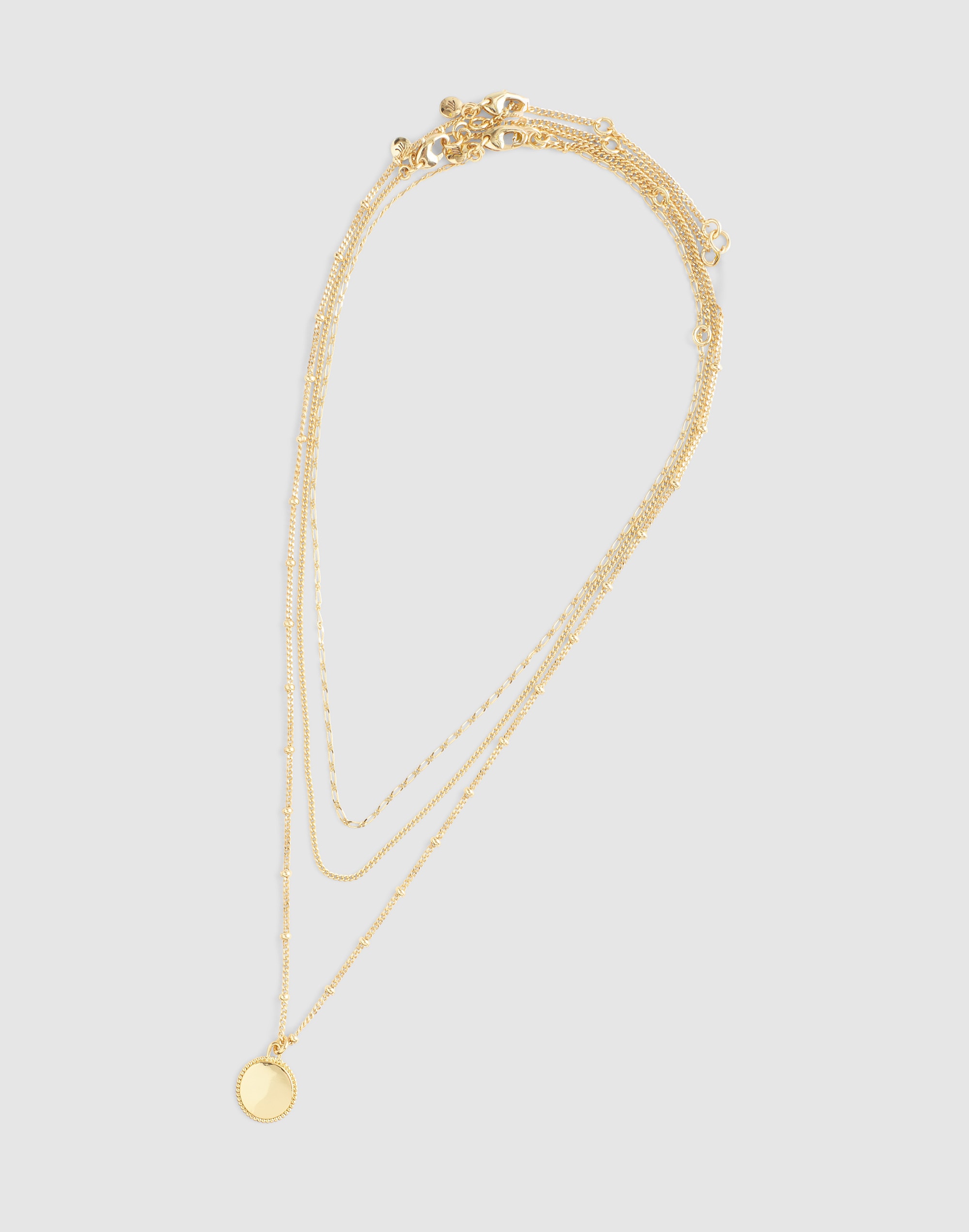 Coin Pendant Necklace Set