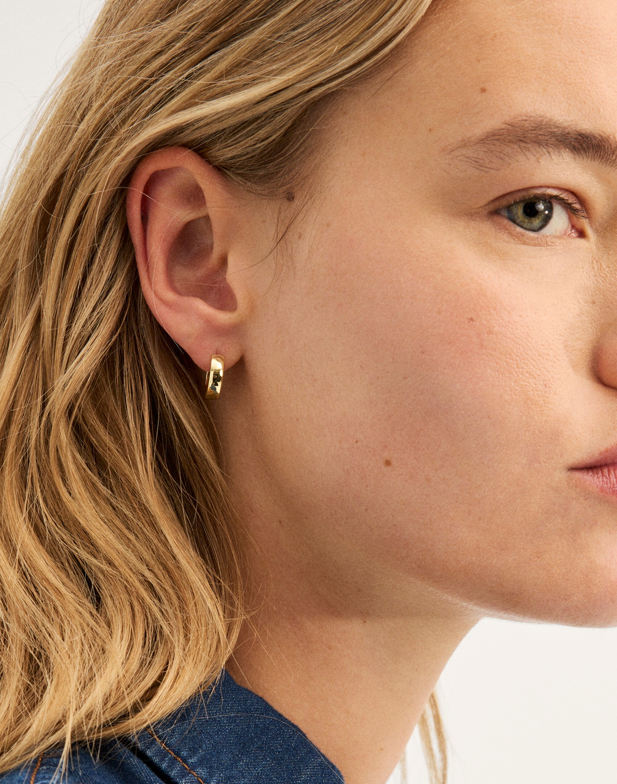 Classic Huggie Hoop Earrings
