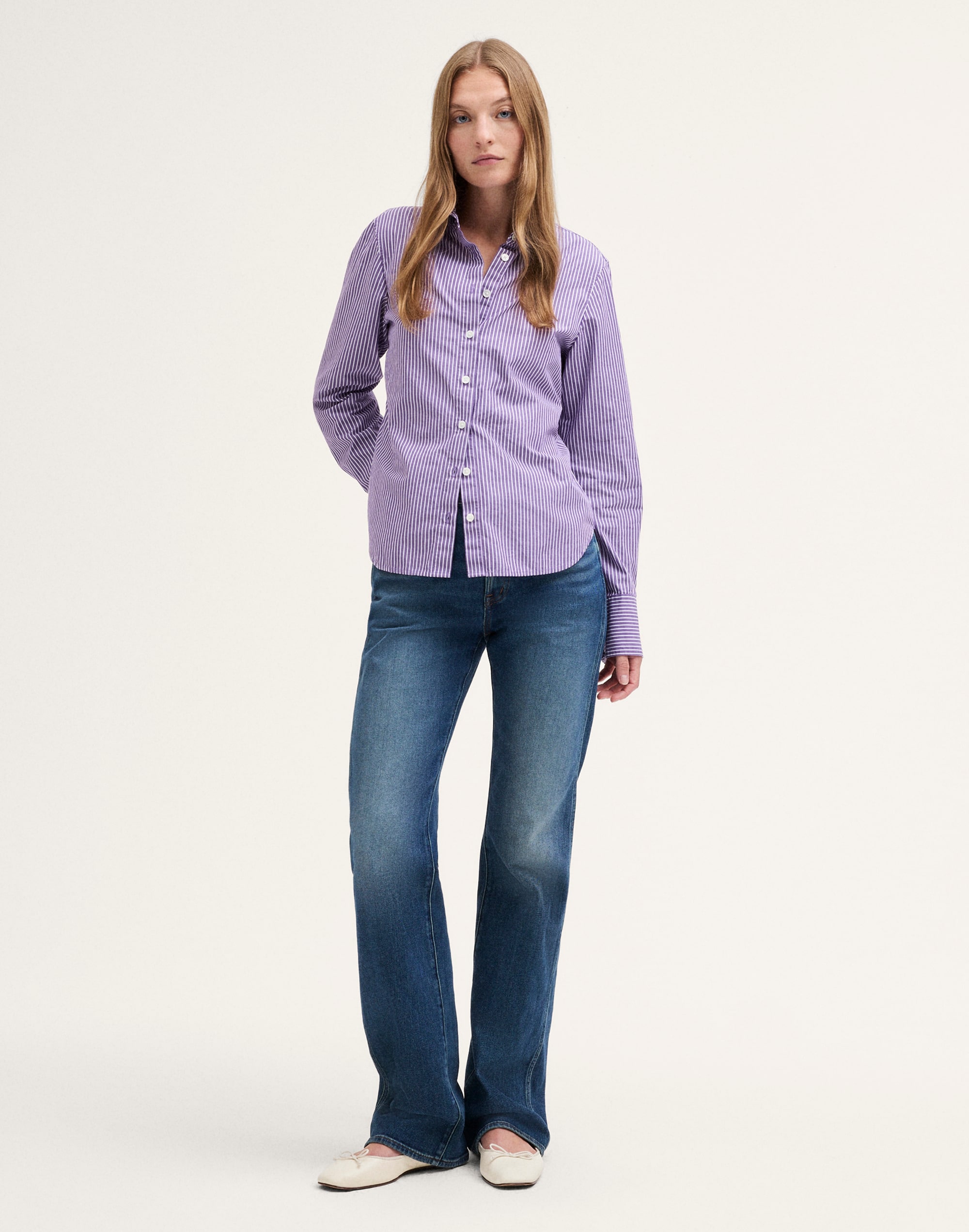 Shrunken Button-Up Shirt