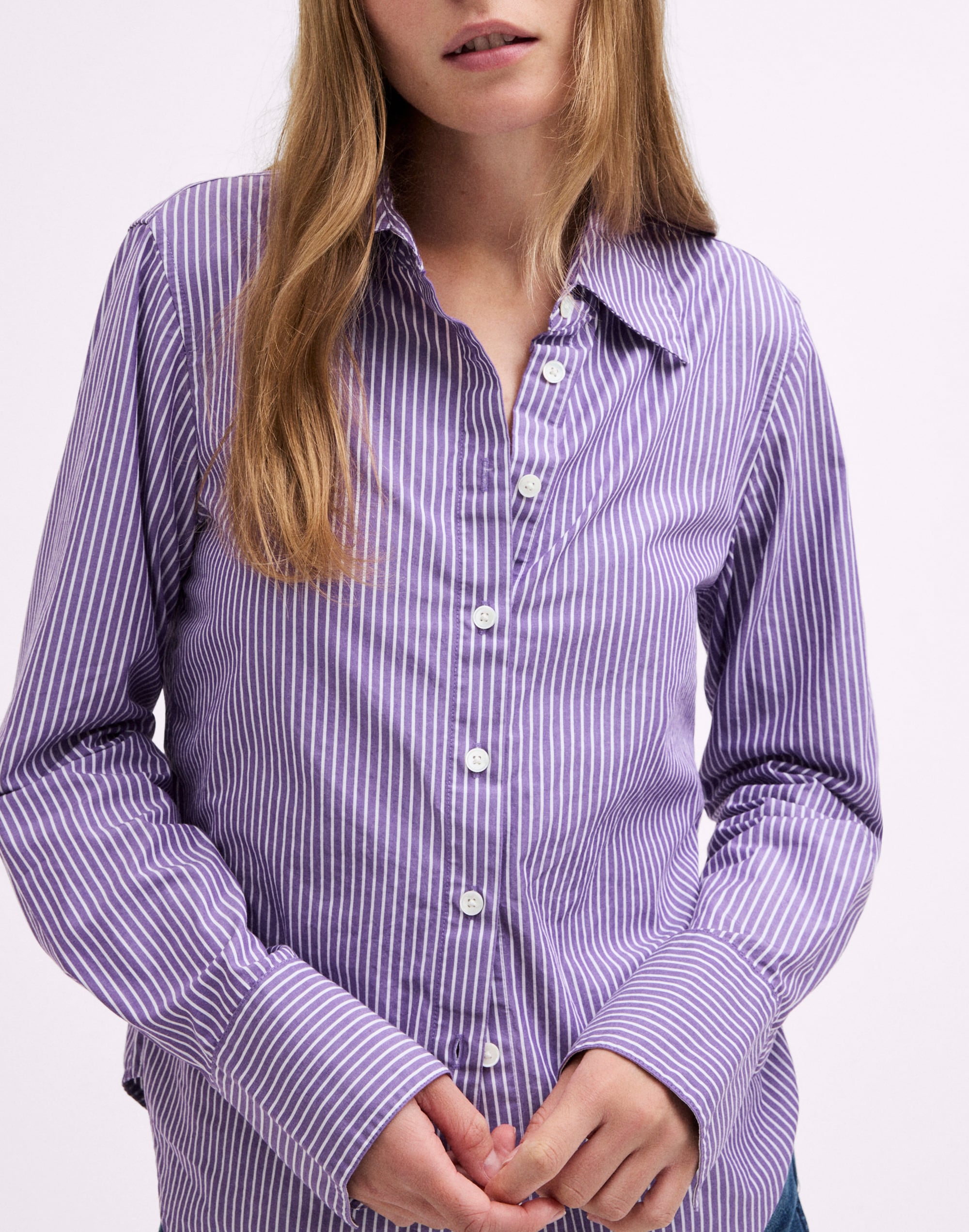 Shrunken Button-Up Shirt