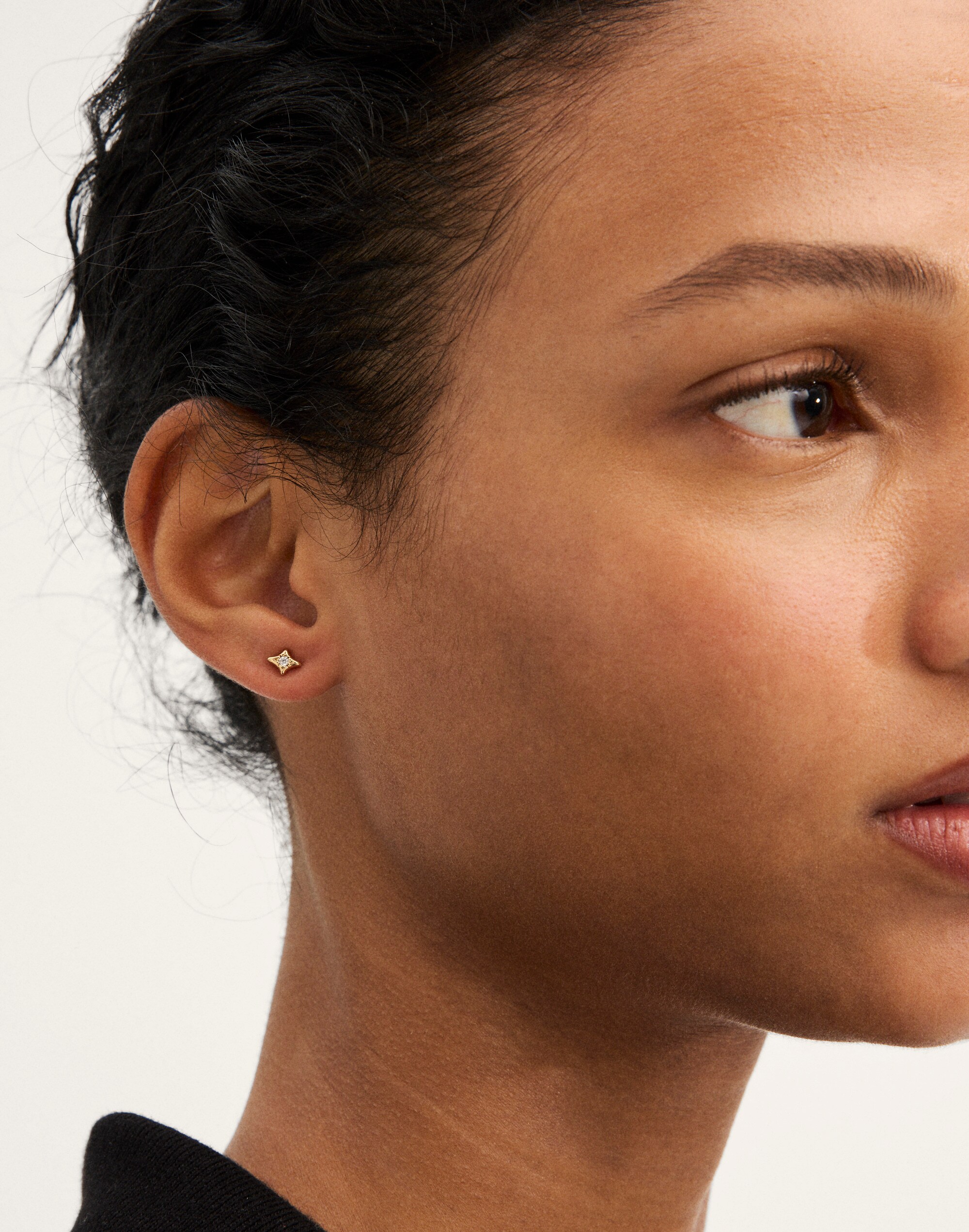 Star Crystal Stud Earrings