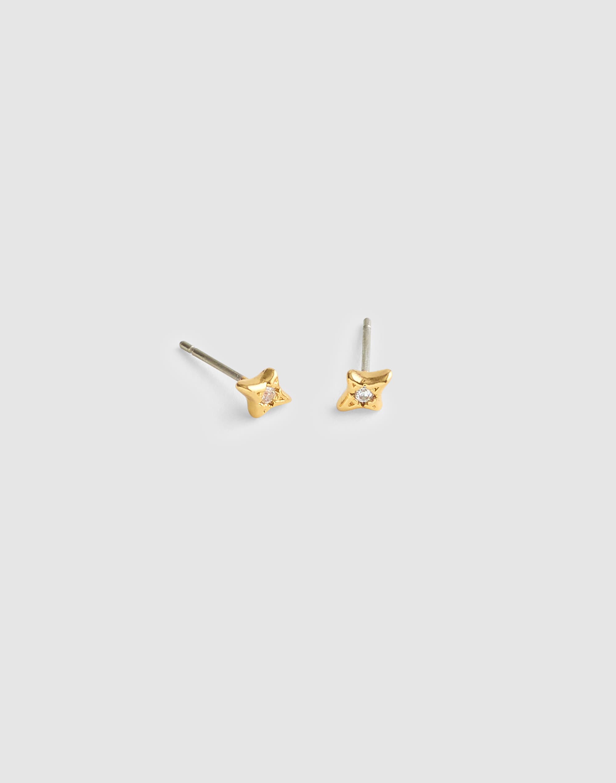 Star Crystal Stud Earrings