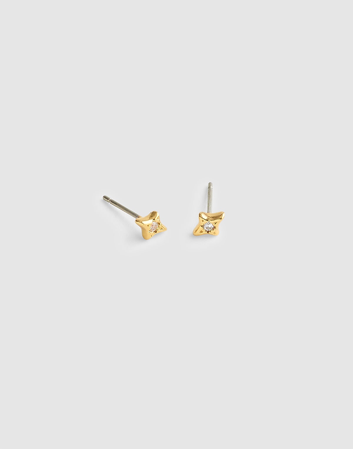 Star Crystal Stud Earrings