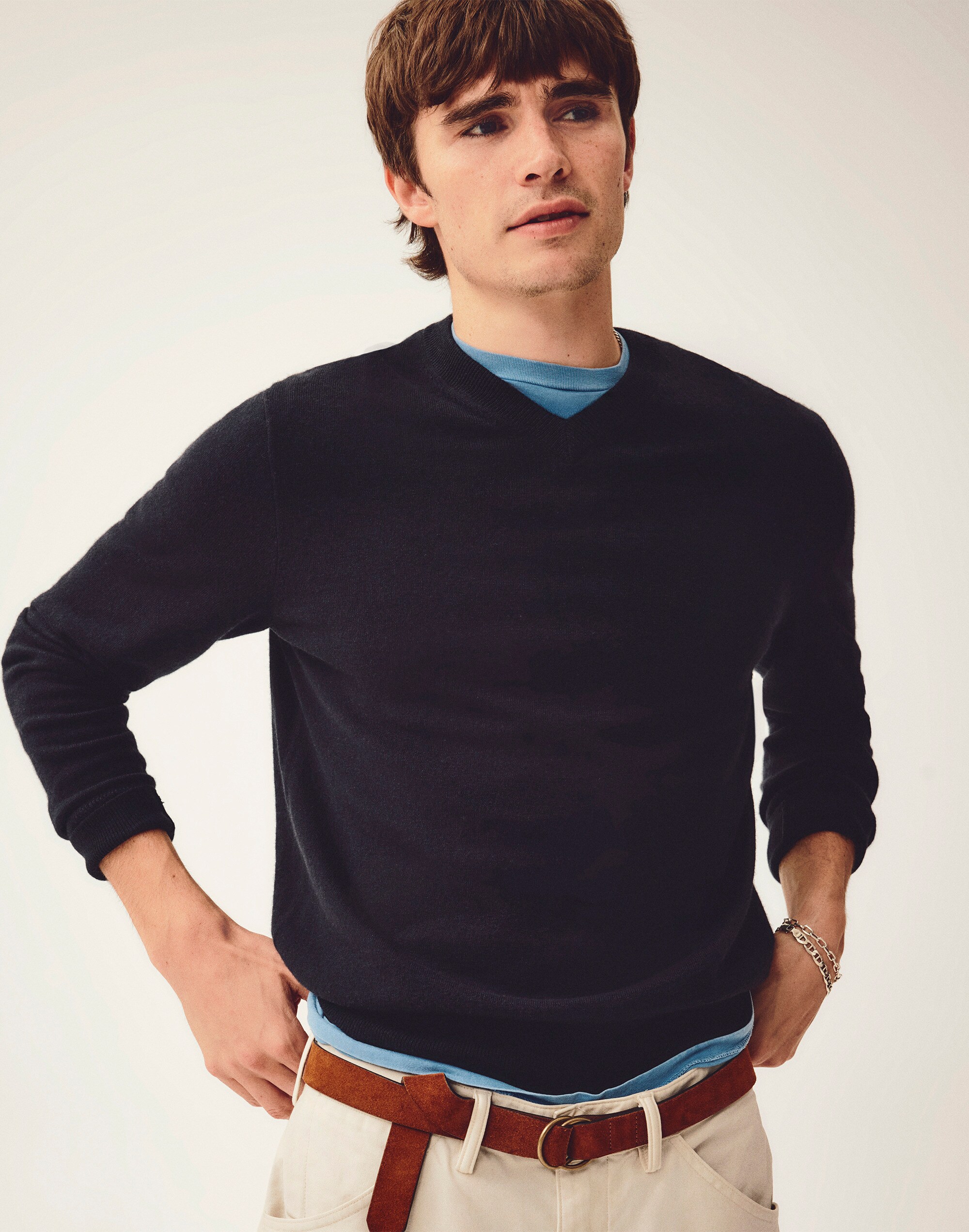 Suede D-Ring Belt