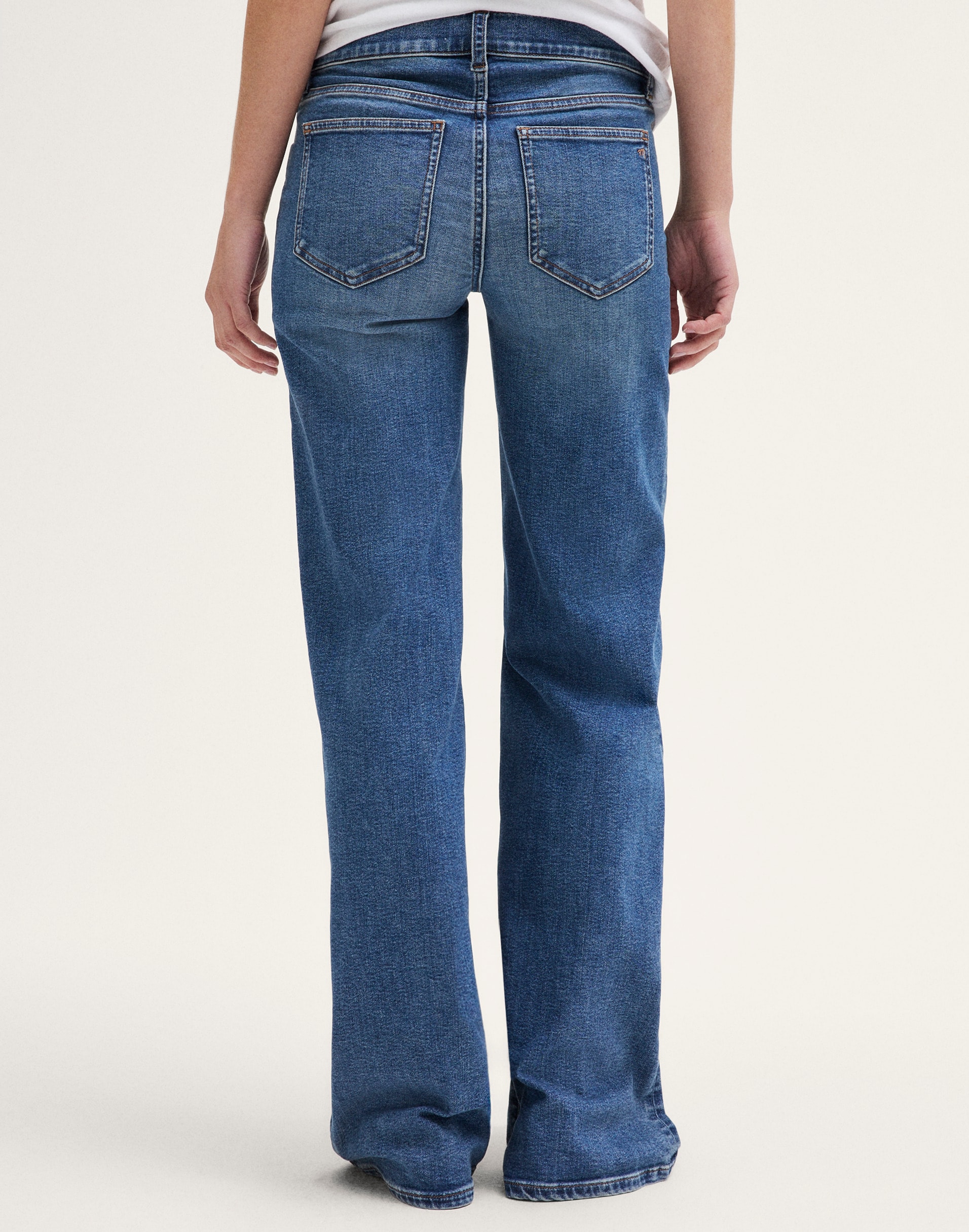 The Maternity Wide-Leg Jean