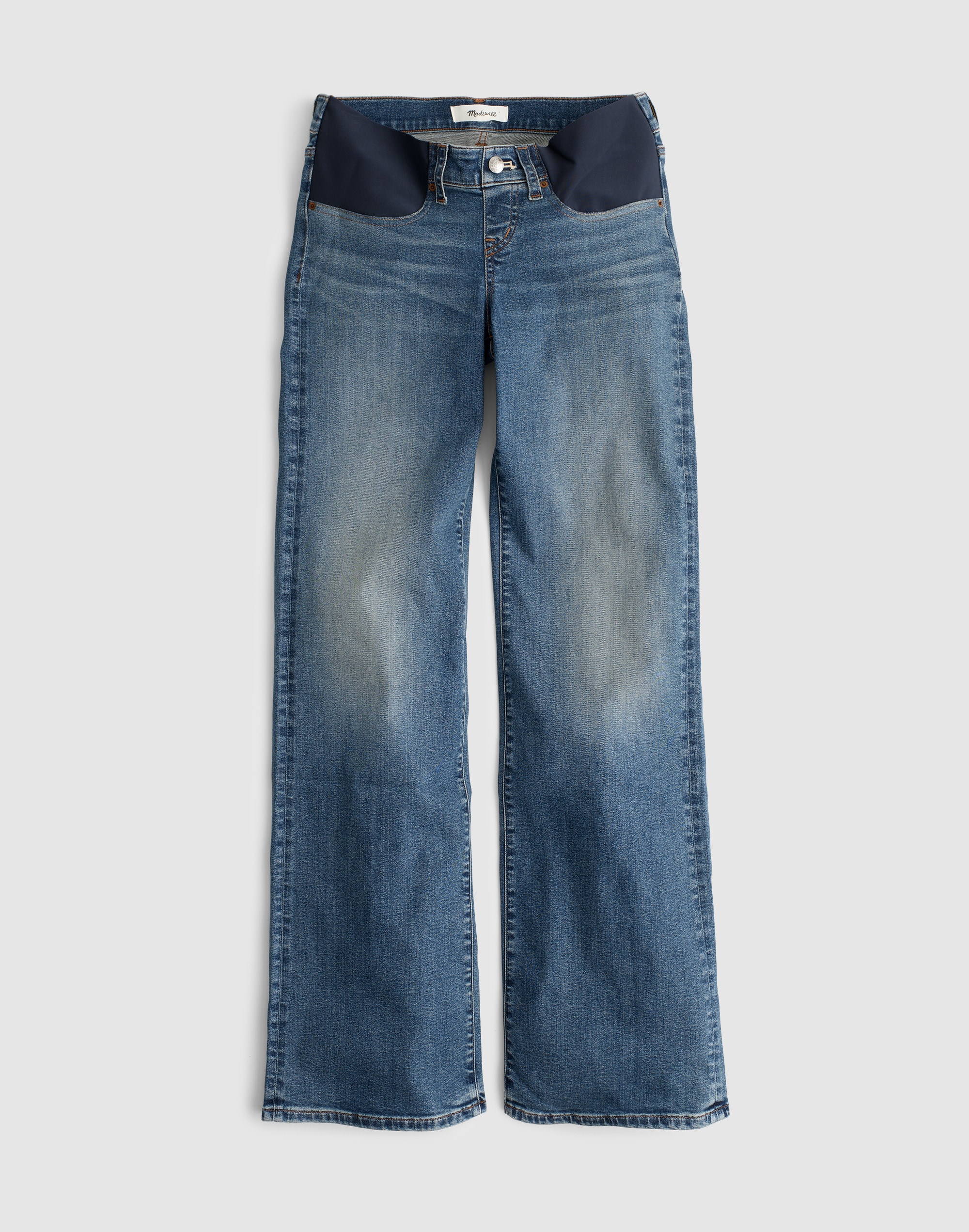 The Maternity Wide-Leg Jean