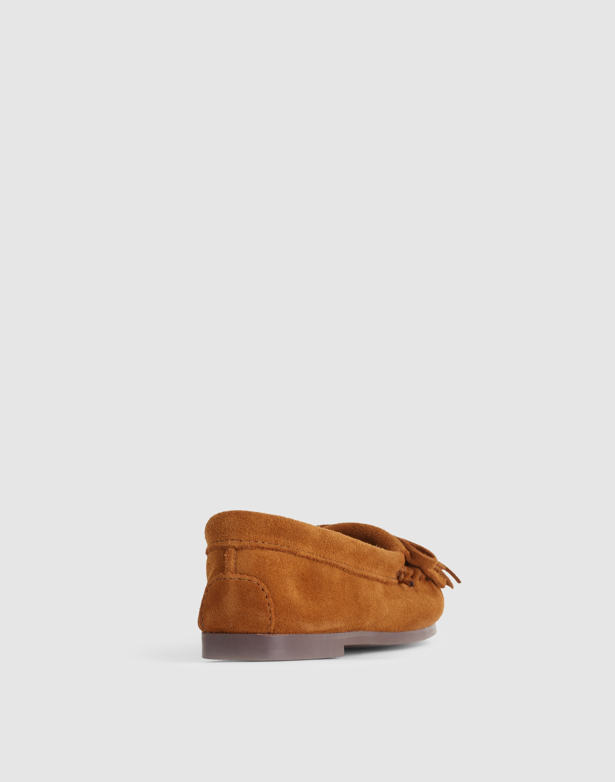 Madewell x Minnetonka Double-Fringe Kilty Moc