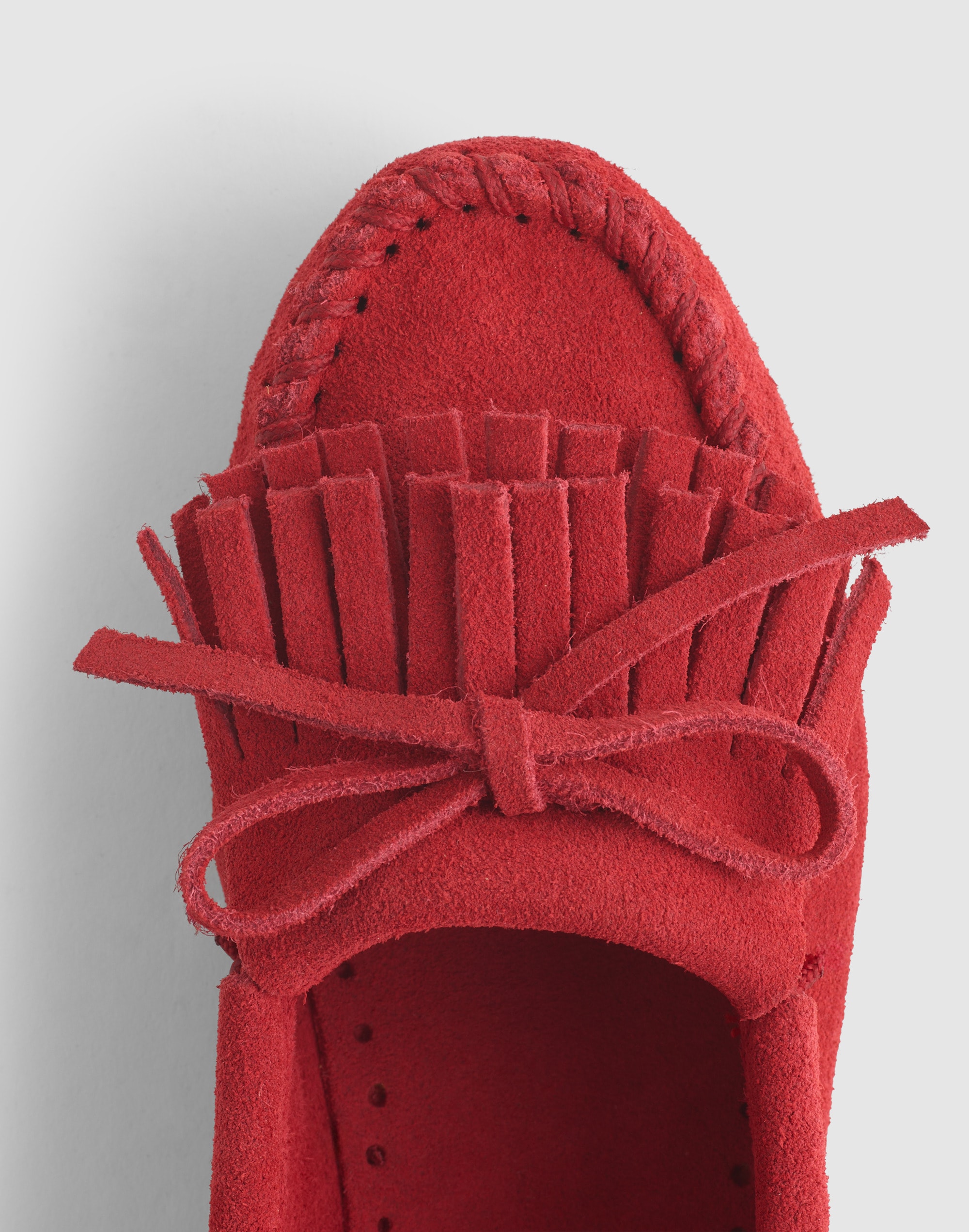 Madewell x Minnetonka Double-Fringe Kilty Moc