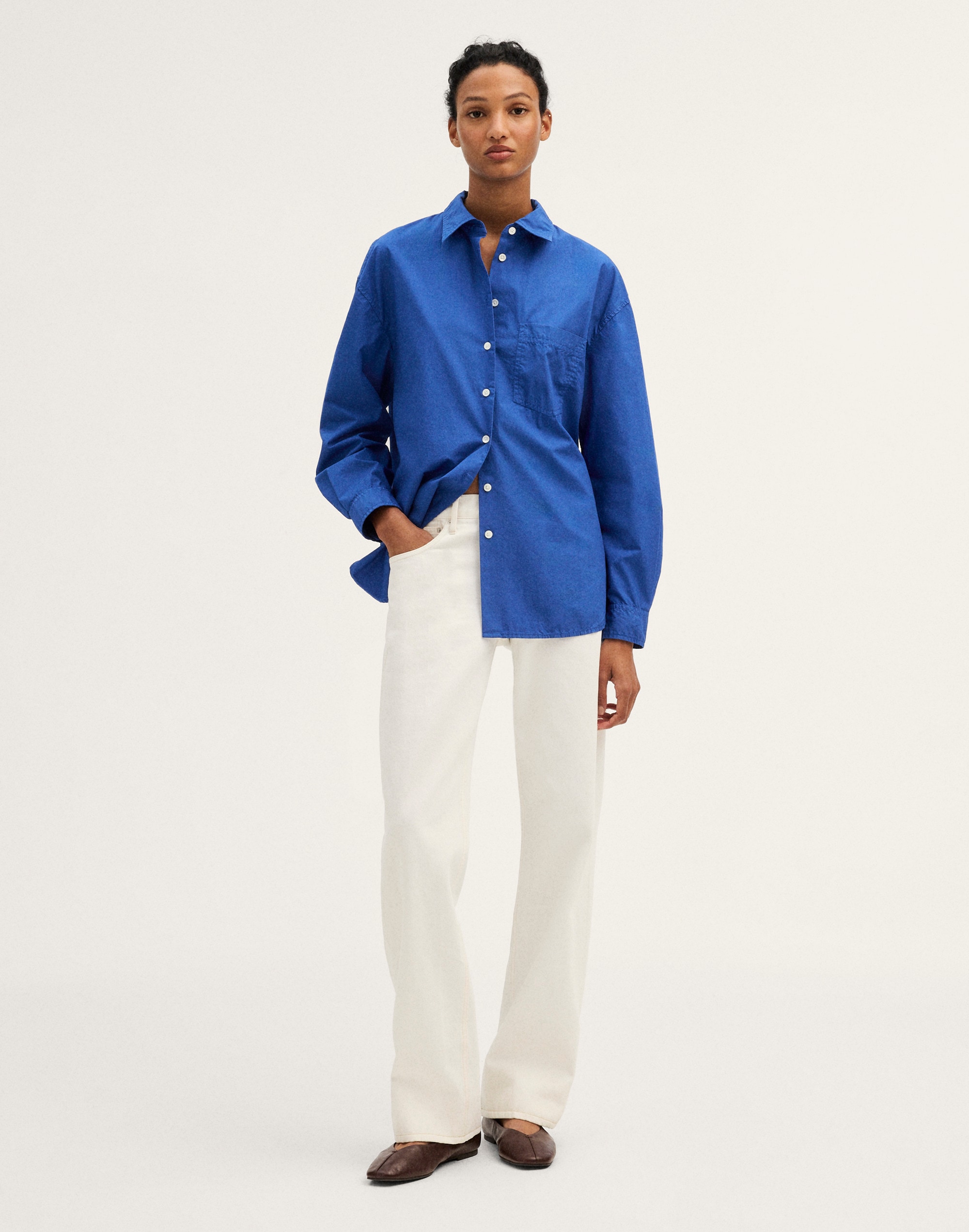 The Easy Shirt in Poplin