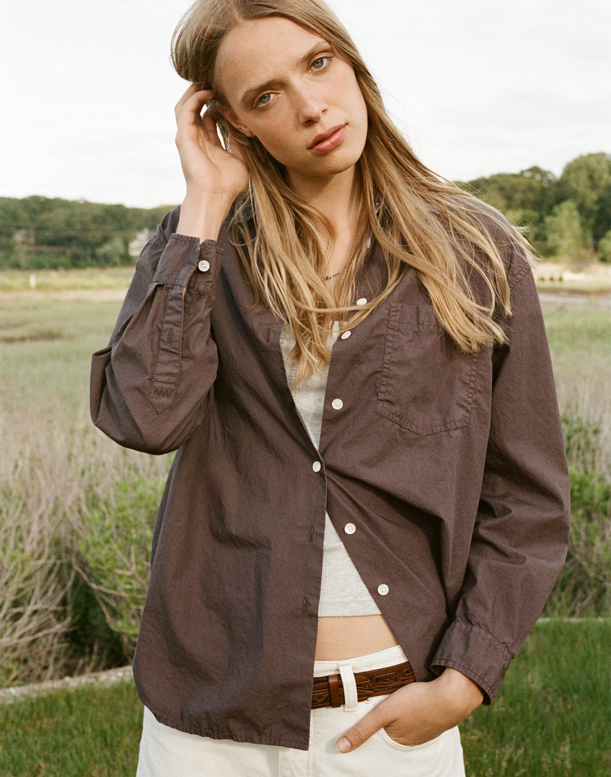 The Easy Shirt in Poplin