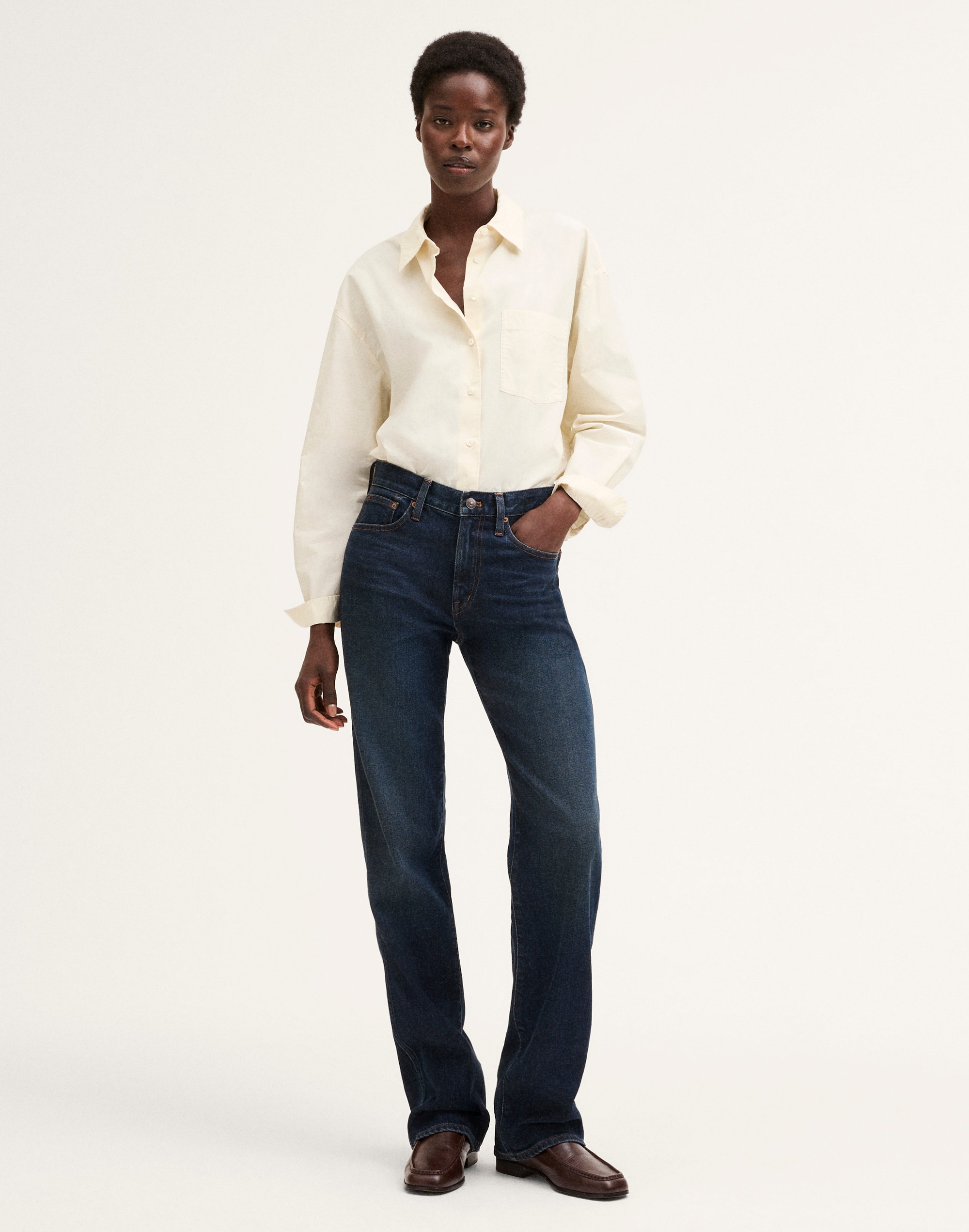 The Easy Shirt in 100% Cotton Poplin