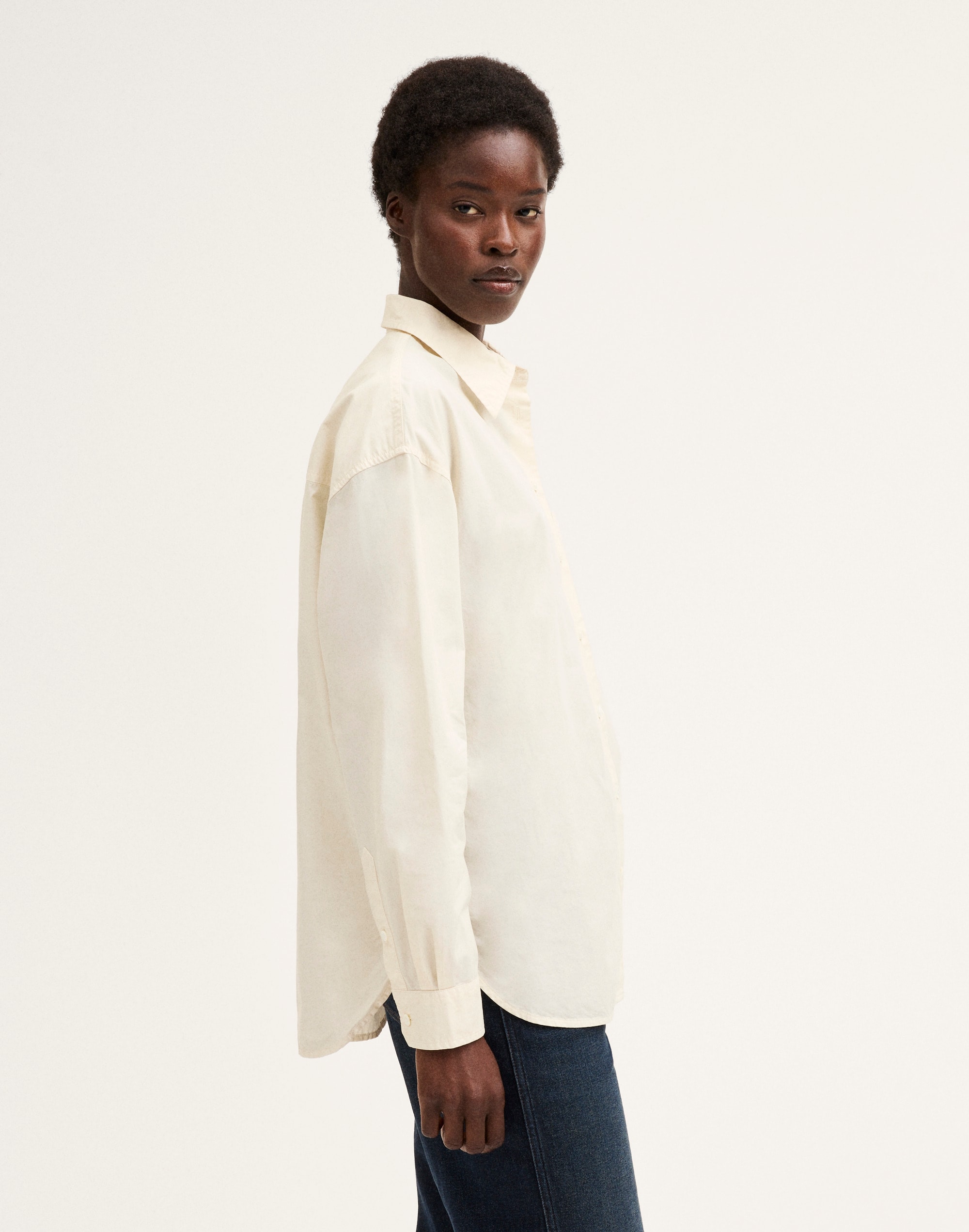 The Easy Shirt in 100% Cotton Poplin