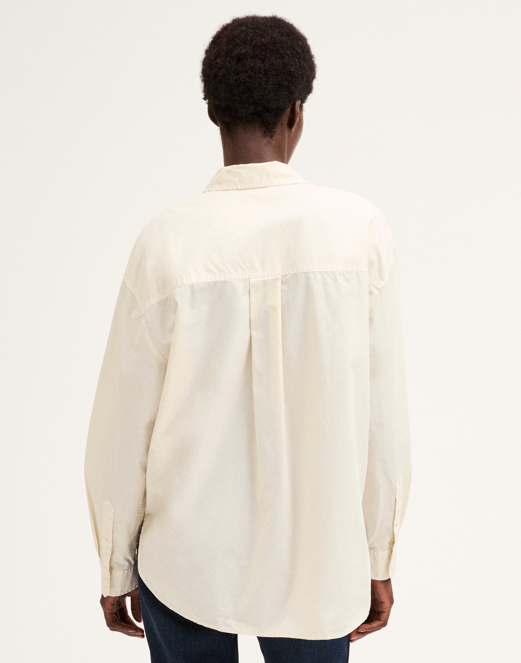 The Easy Shirt in 100% Cotton Poplin