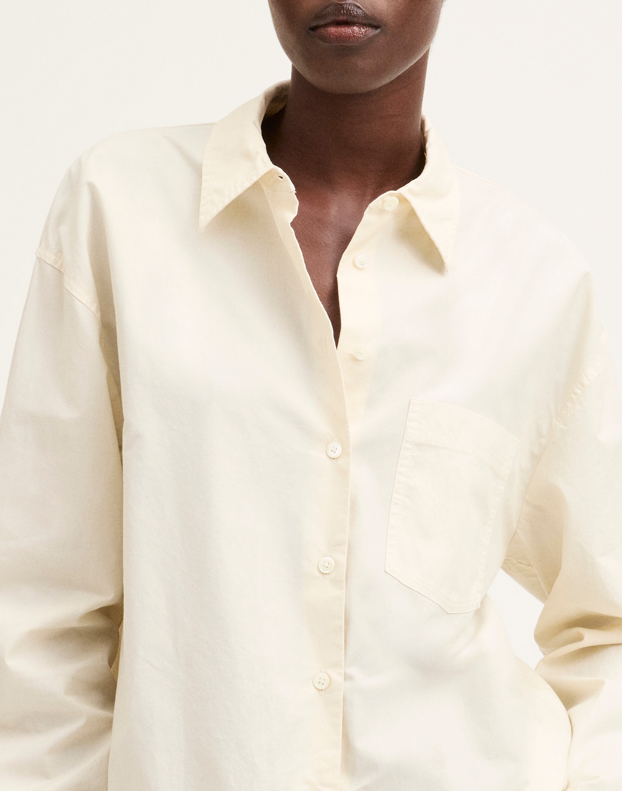 The Easy Shirt in 100% Cotton Poplin