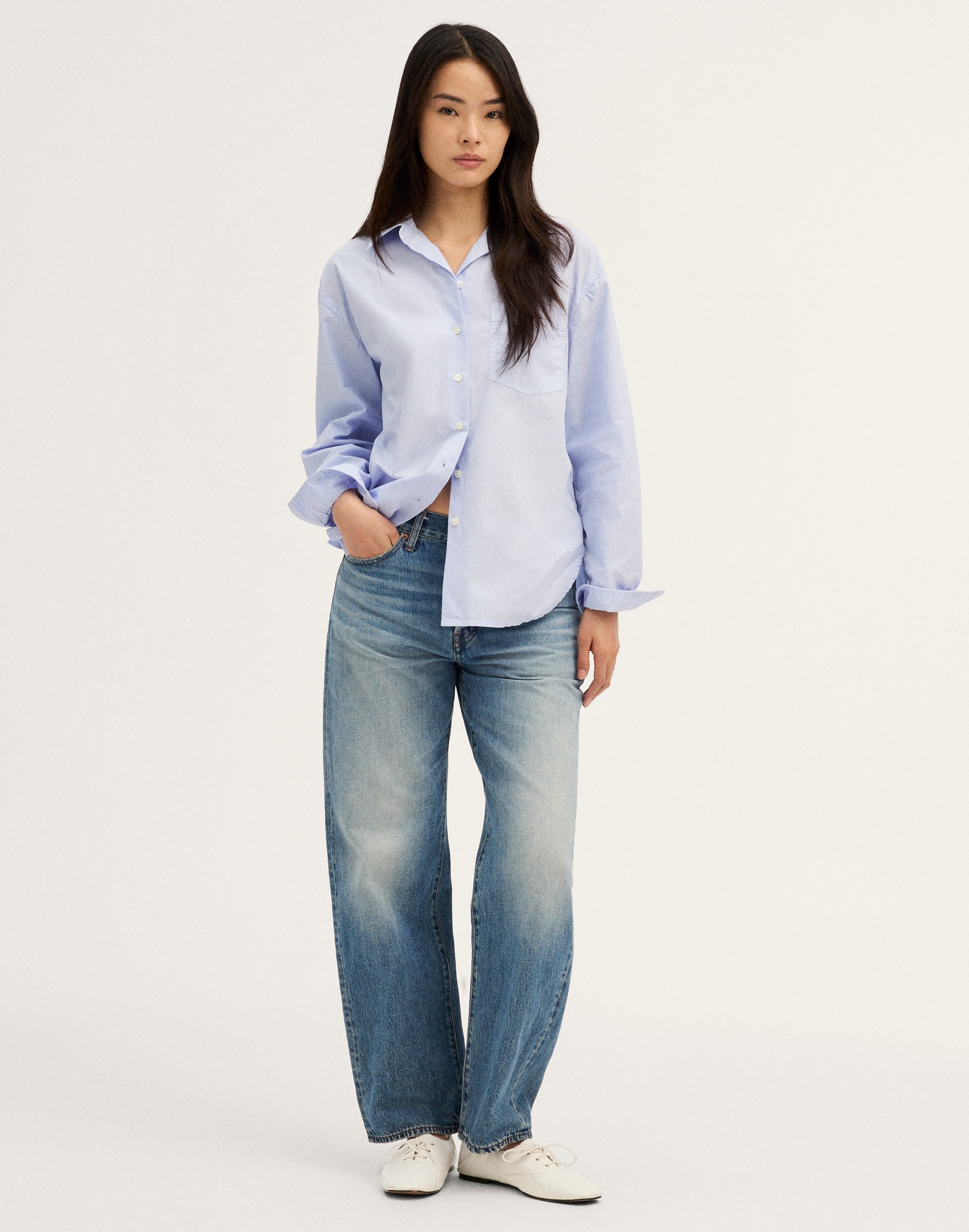 The Easy Shirt in Poplin