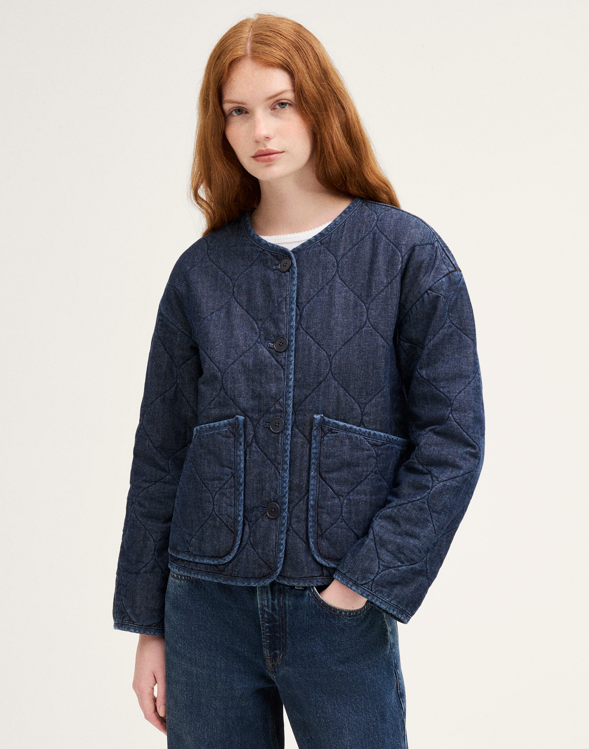 Quilted Denim Jacket by Madewell