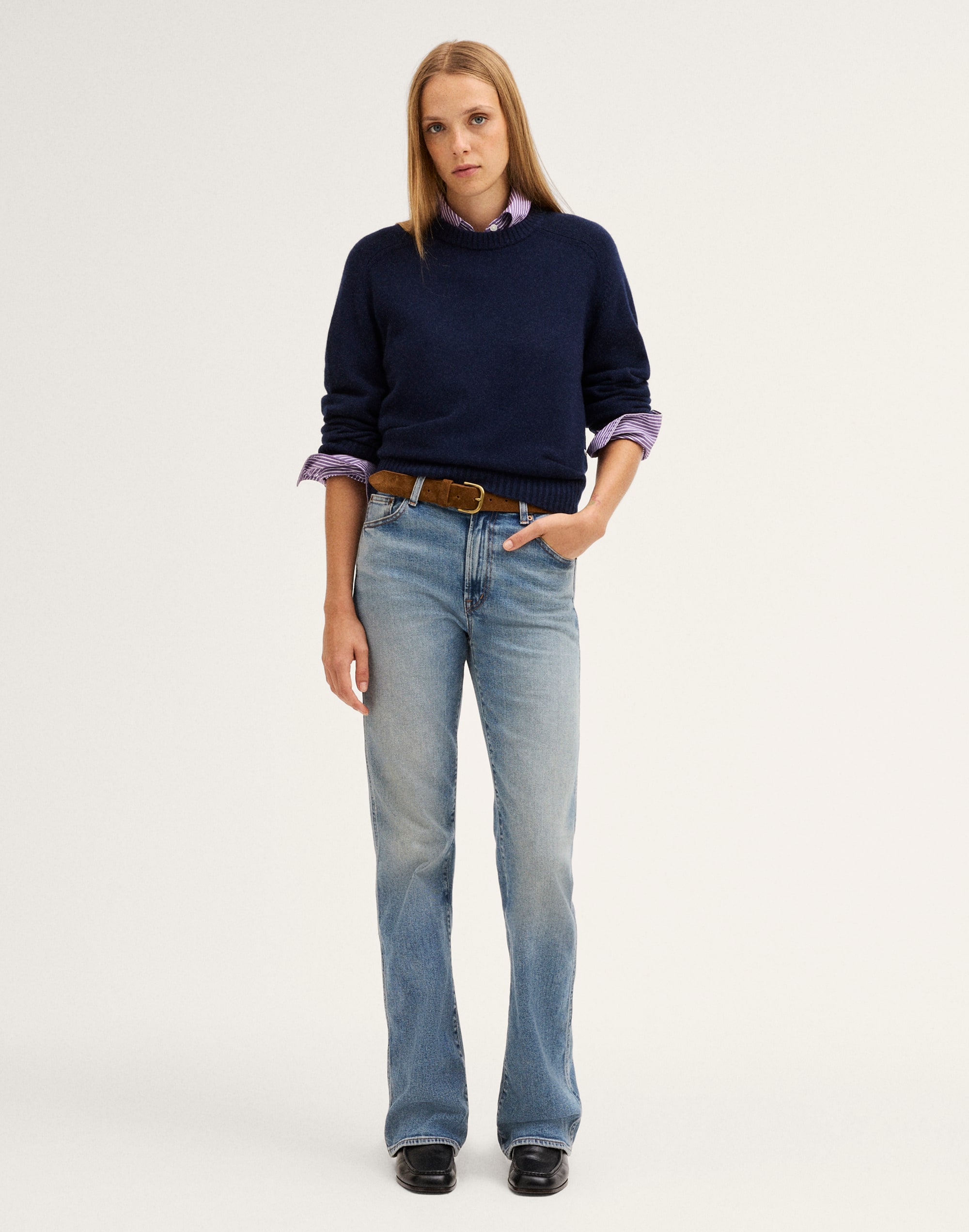 Relaxed Bootcut Jeans