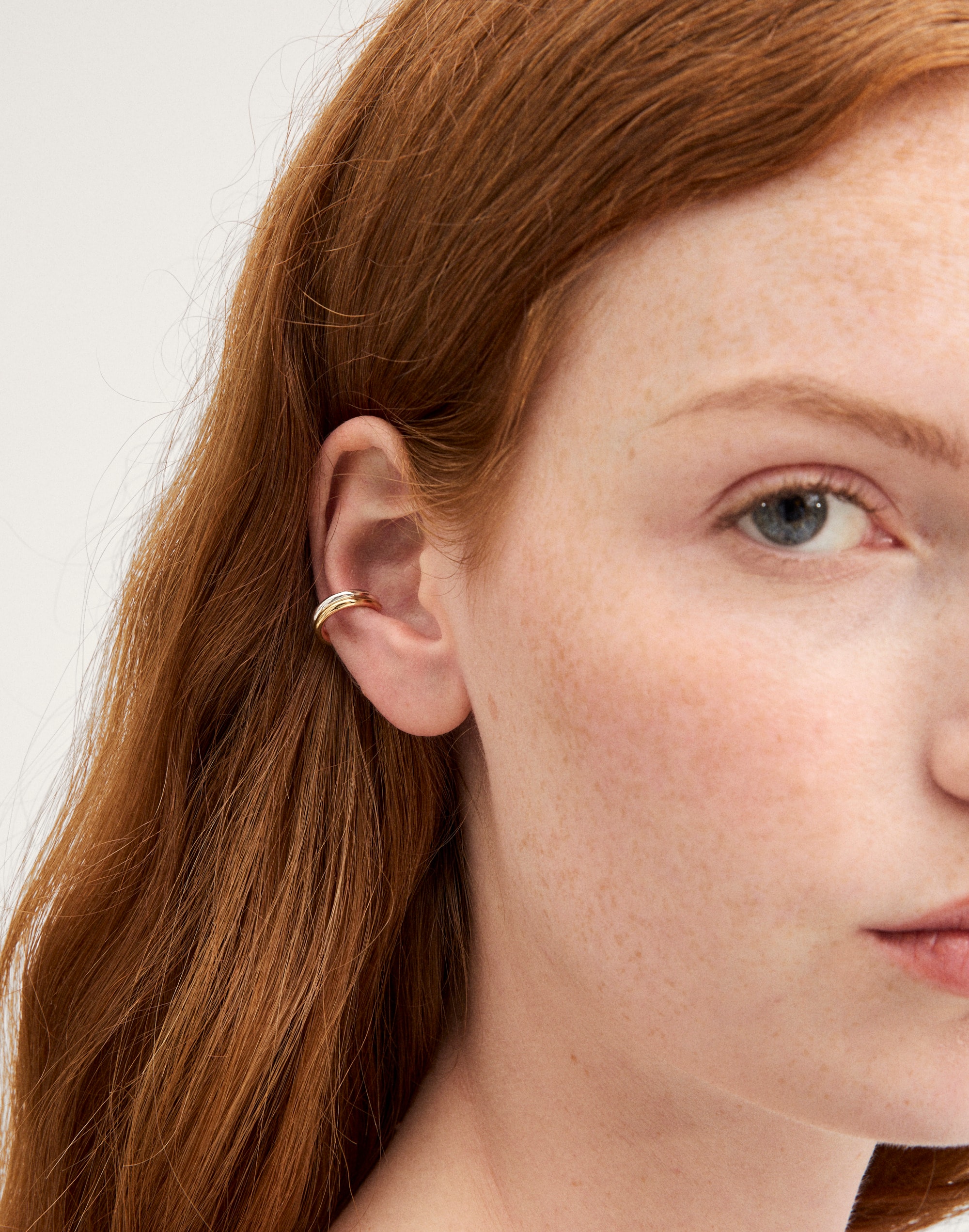 Mixed-Metal Ear Cuff