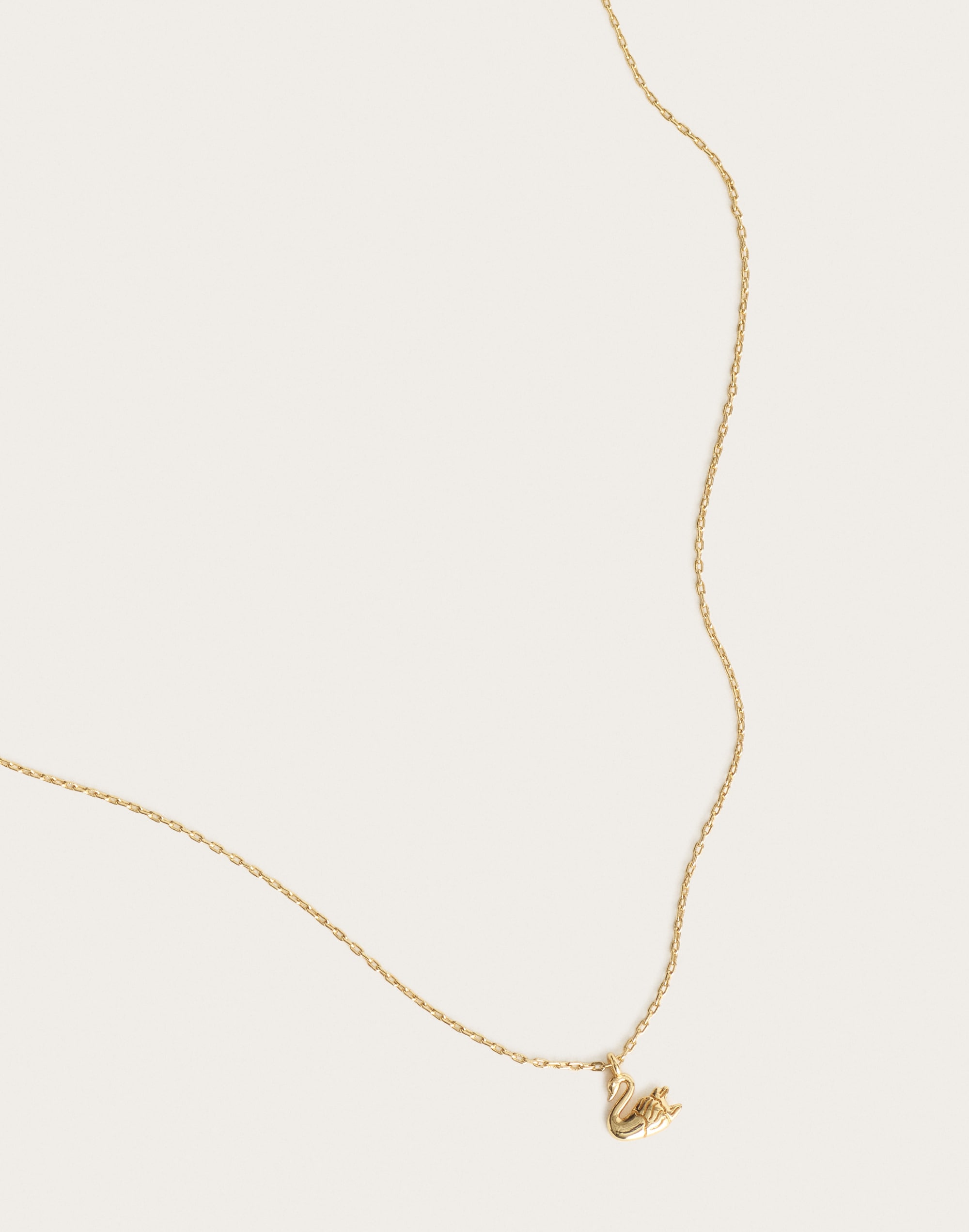 Swan Choker Chain Necklace