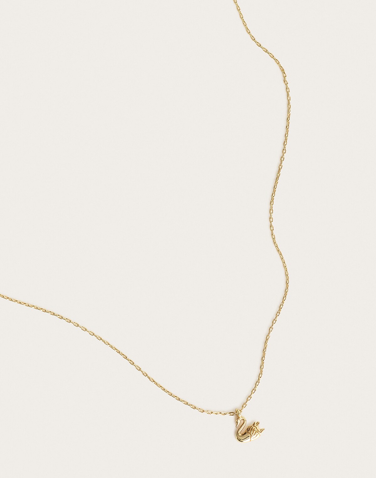 Swan Choker Chain Necklace