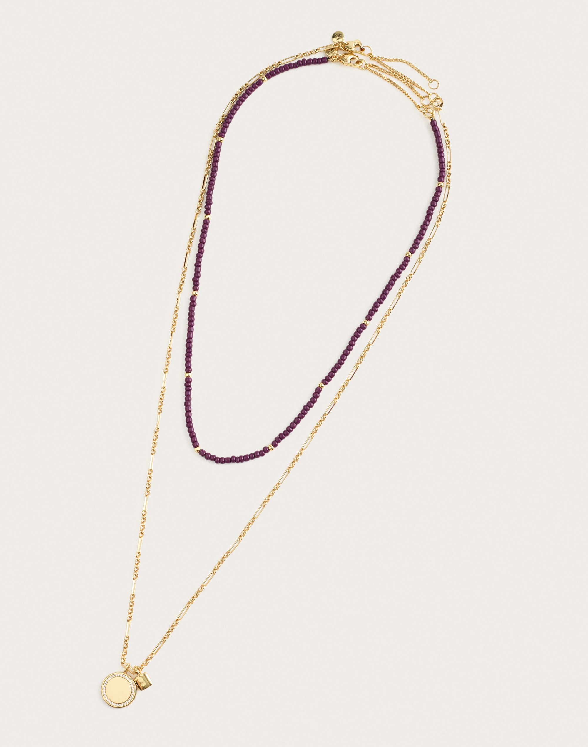 coin beaded necklace set