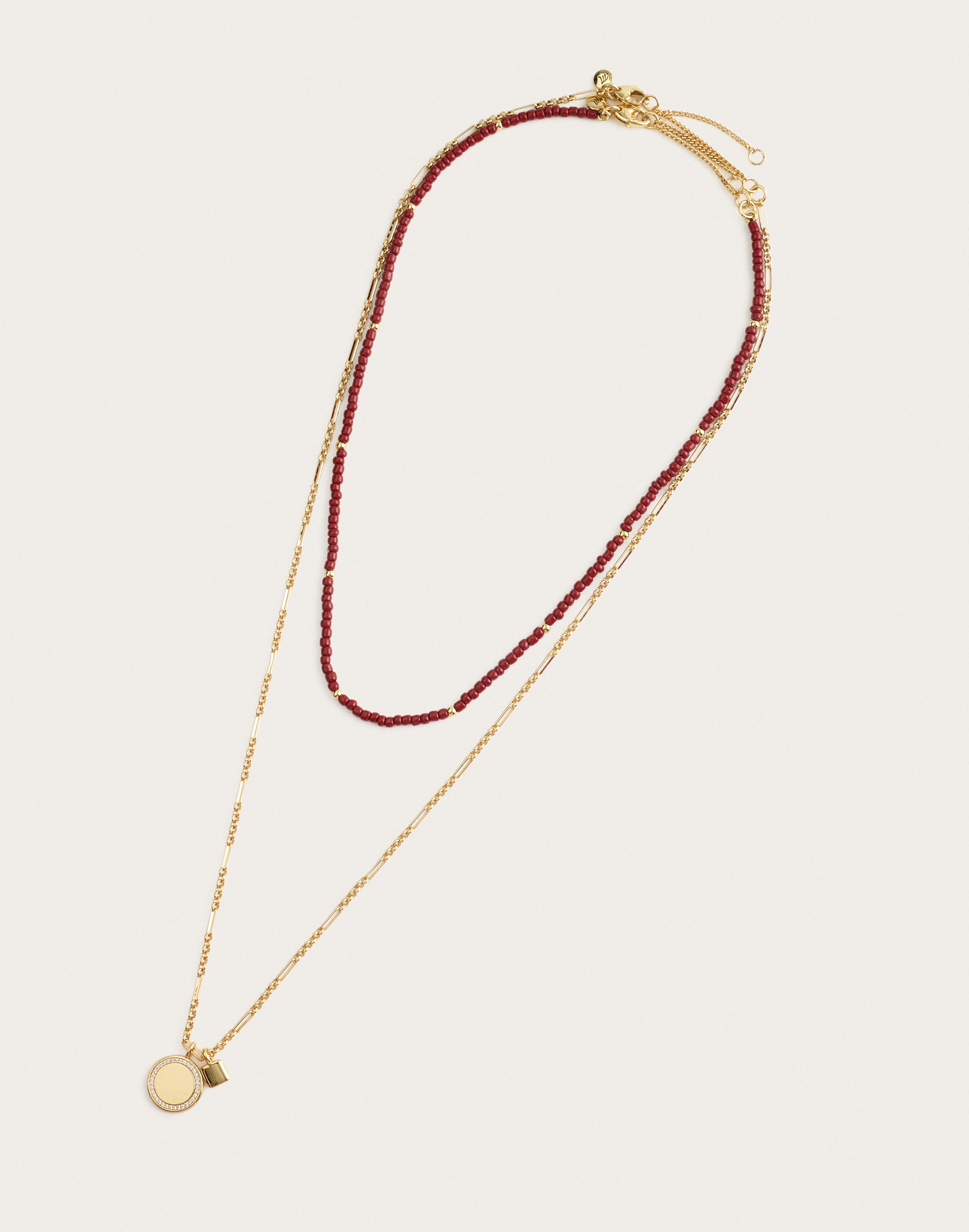 coin beaded necklace set