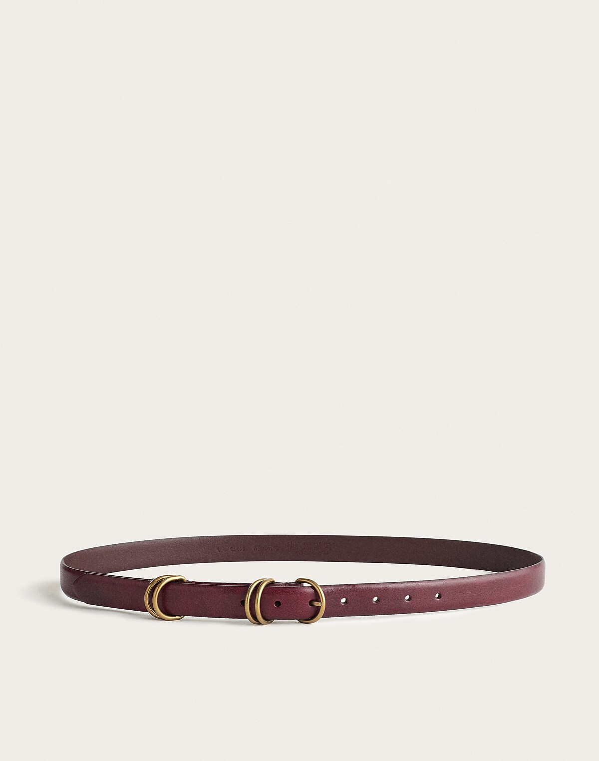 Double D-Ring Belt