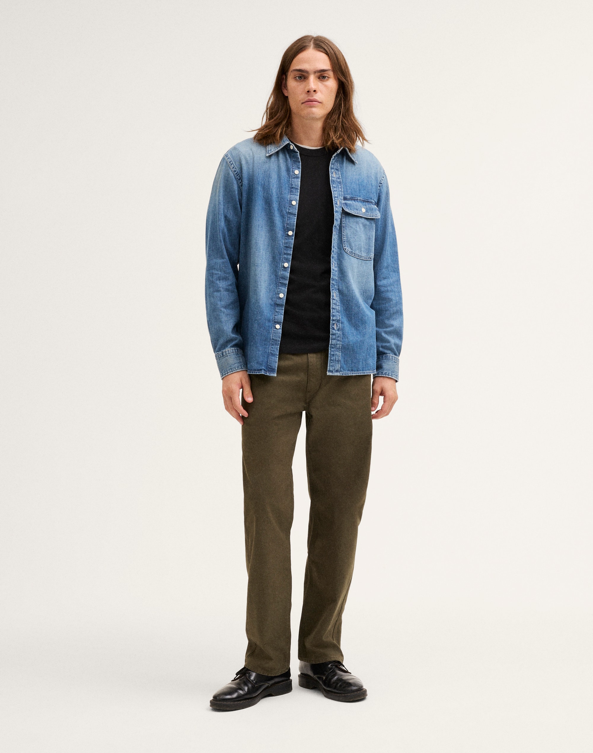 Work Shirt in Denim