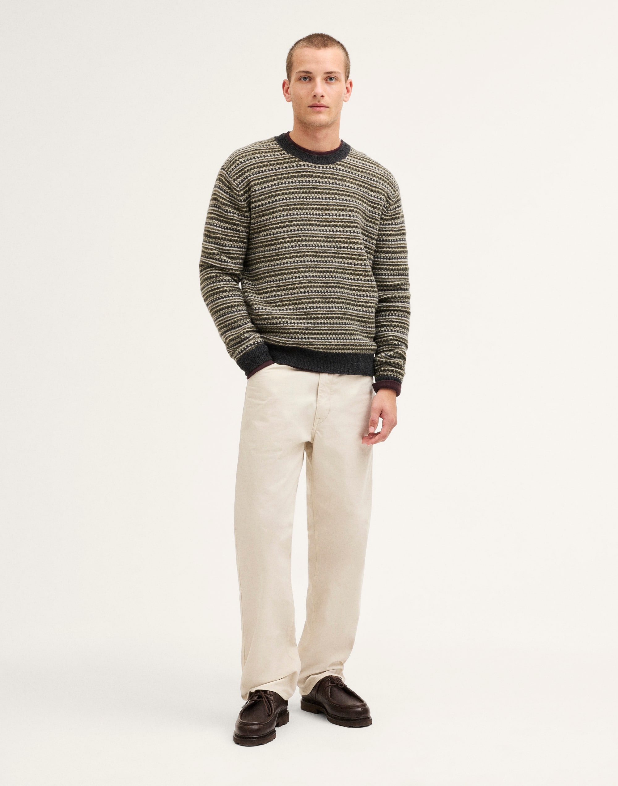 Fair Isle Sweater in Heritage Merino Wool