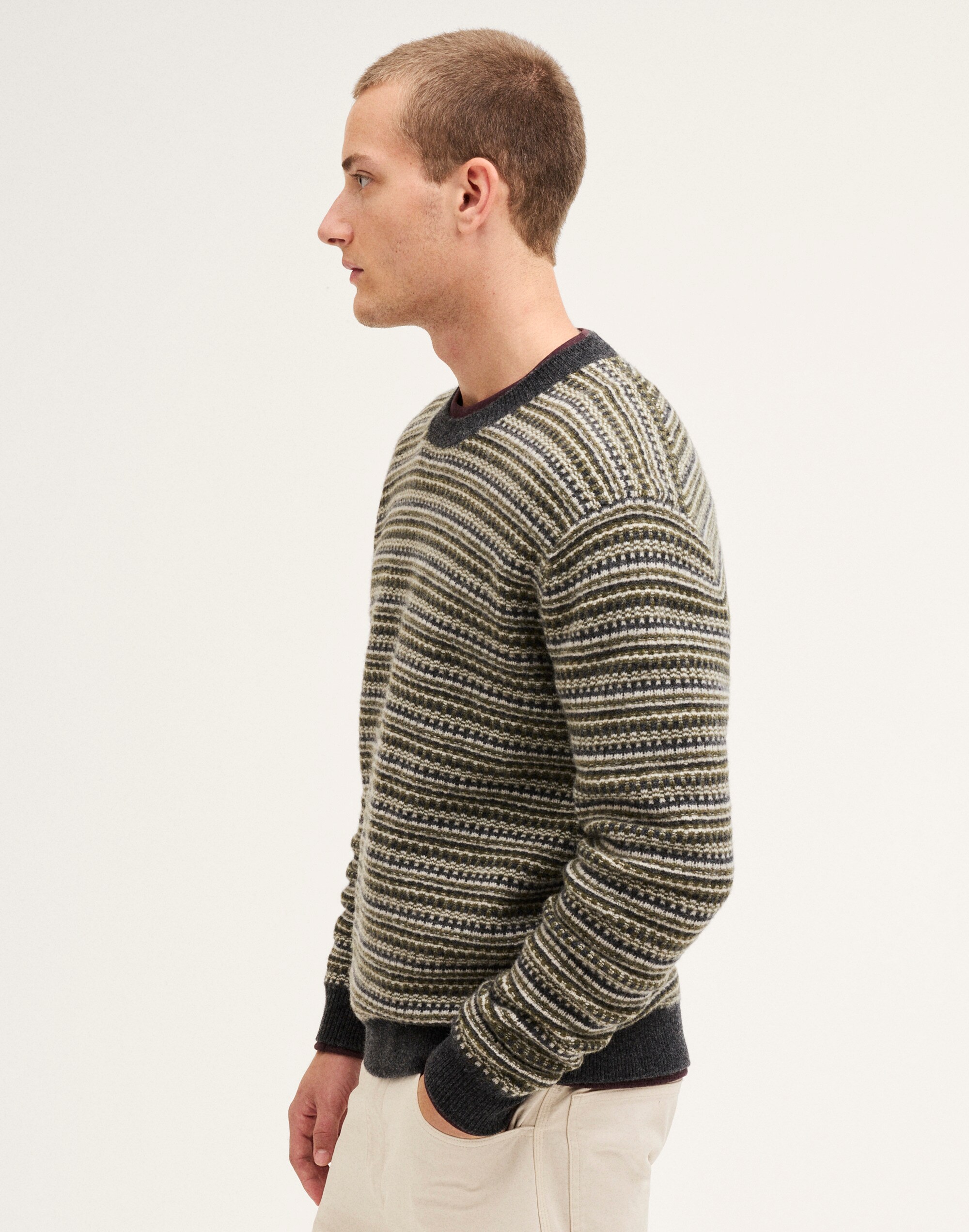 Fair Isle Sweater in Heritage Merino Wool