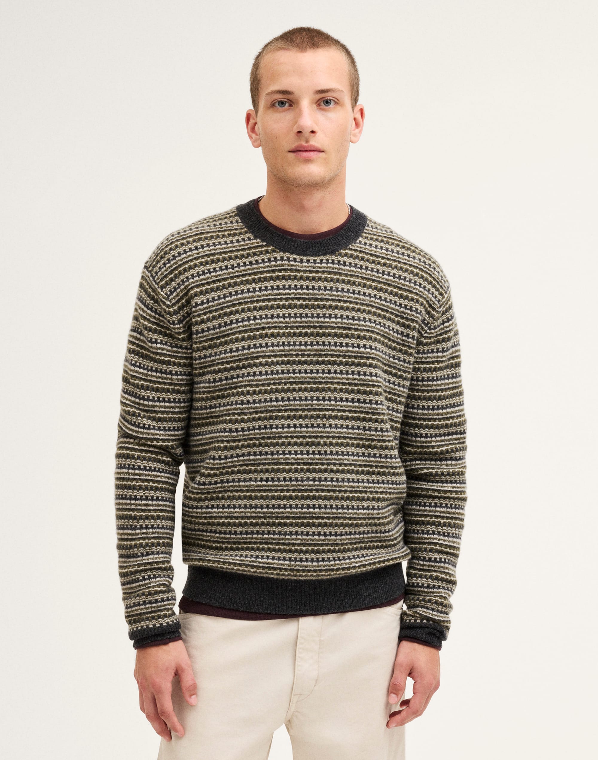 Fair Isle Sweater in Heritage Merino Wool