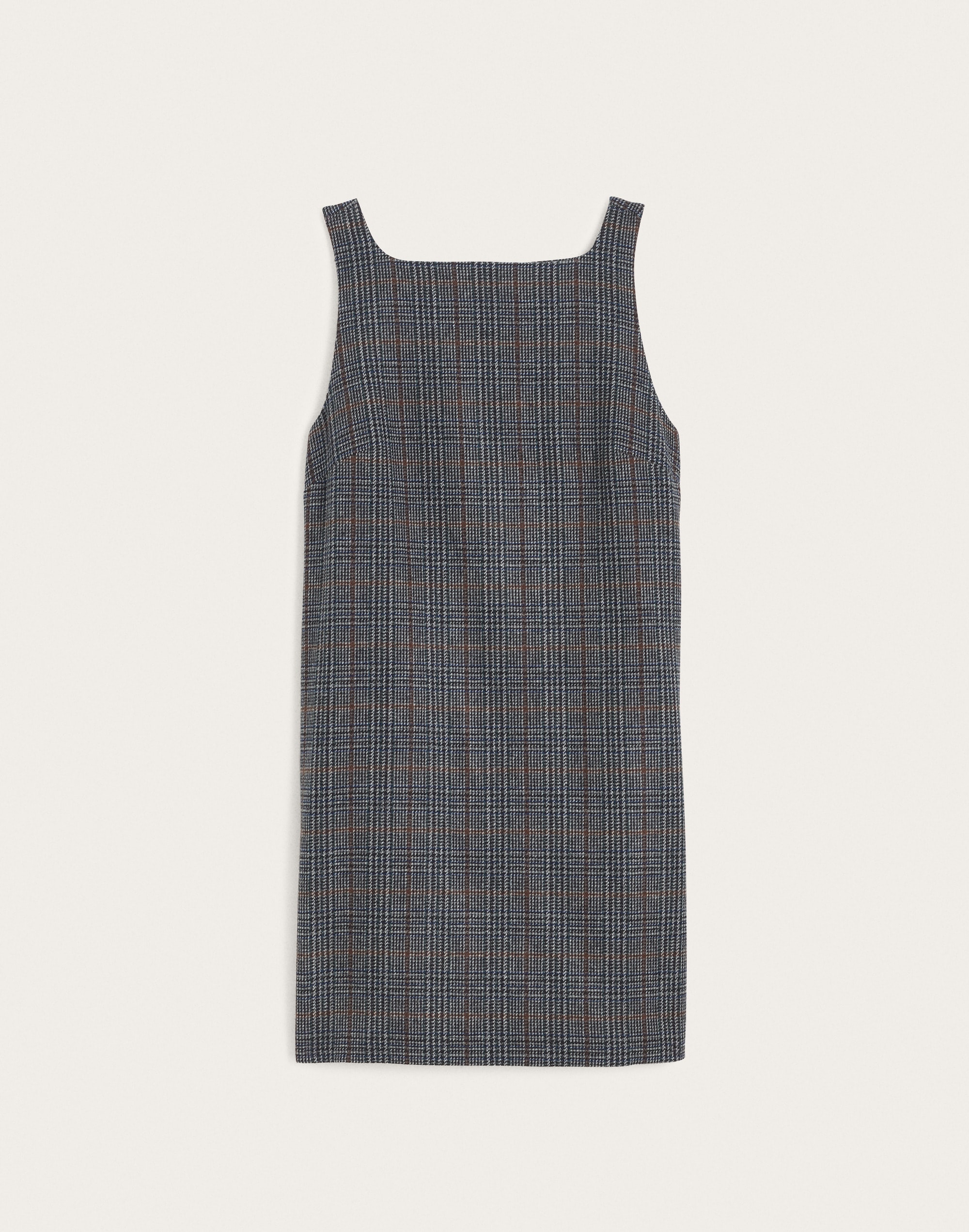 Crewneck Mini Shift Dress