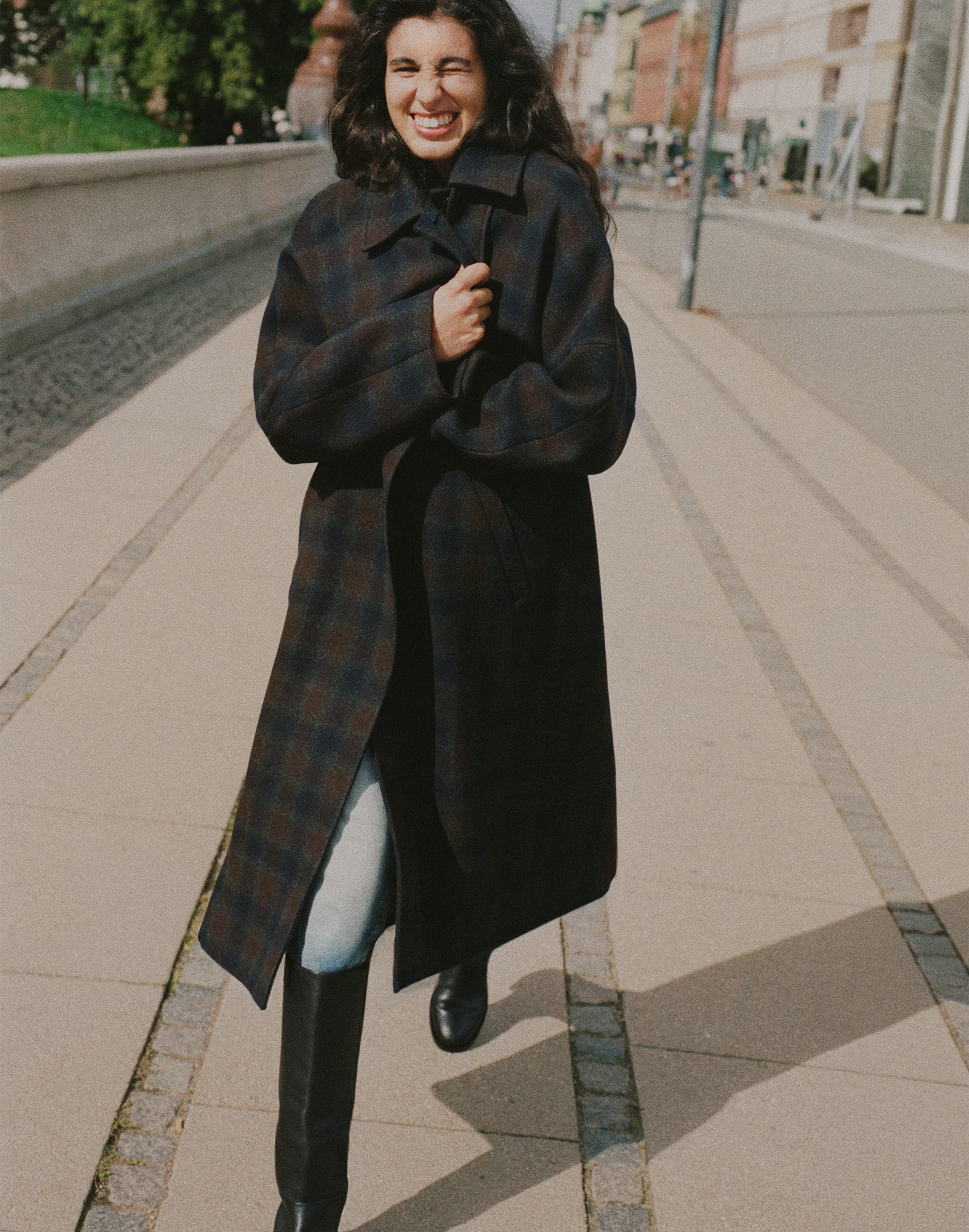 The Simone Cocoon Coat