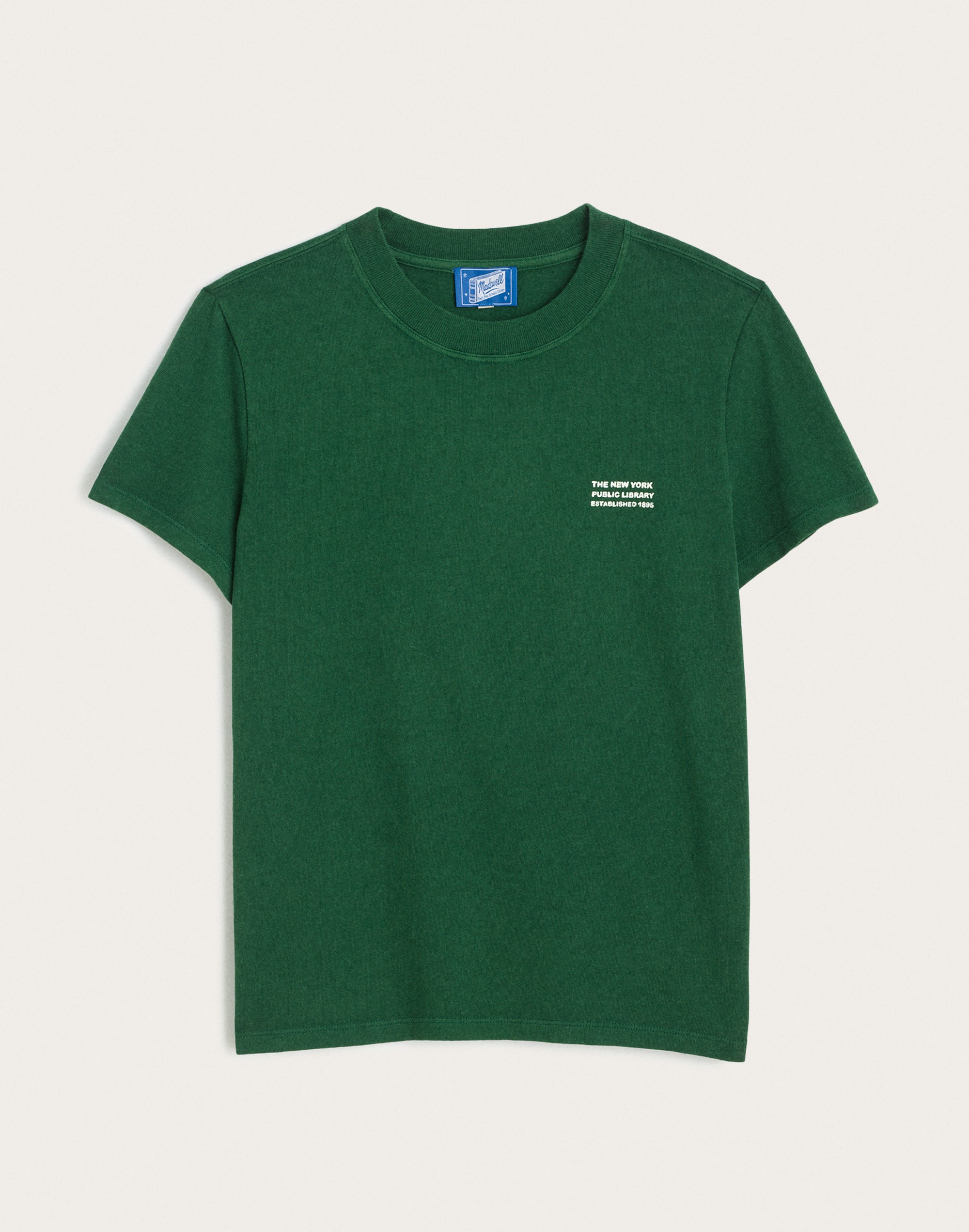 Madewell x NYPL Relaxed Tee in Vintage Jersey