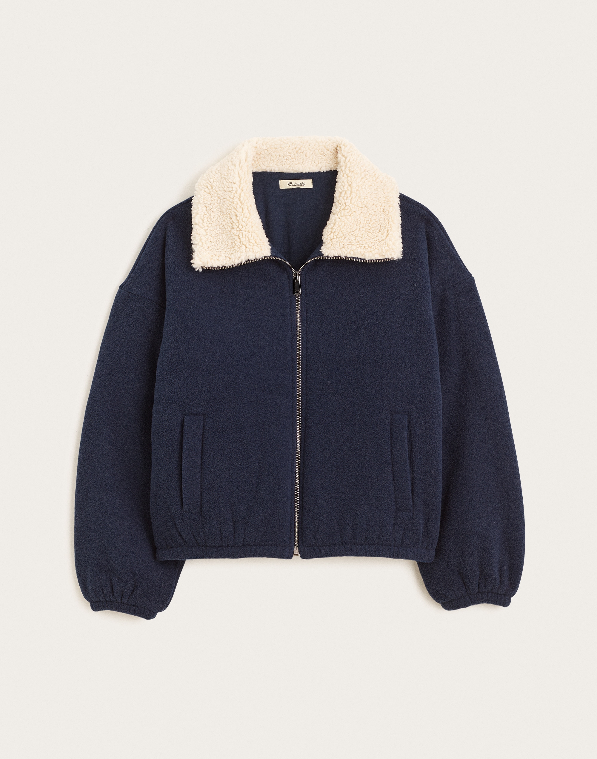 Sherpa-Collar Bomber Jacket