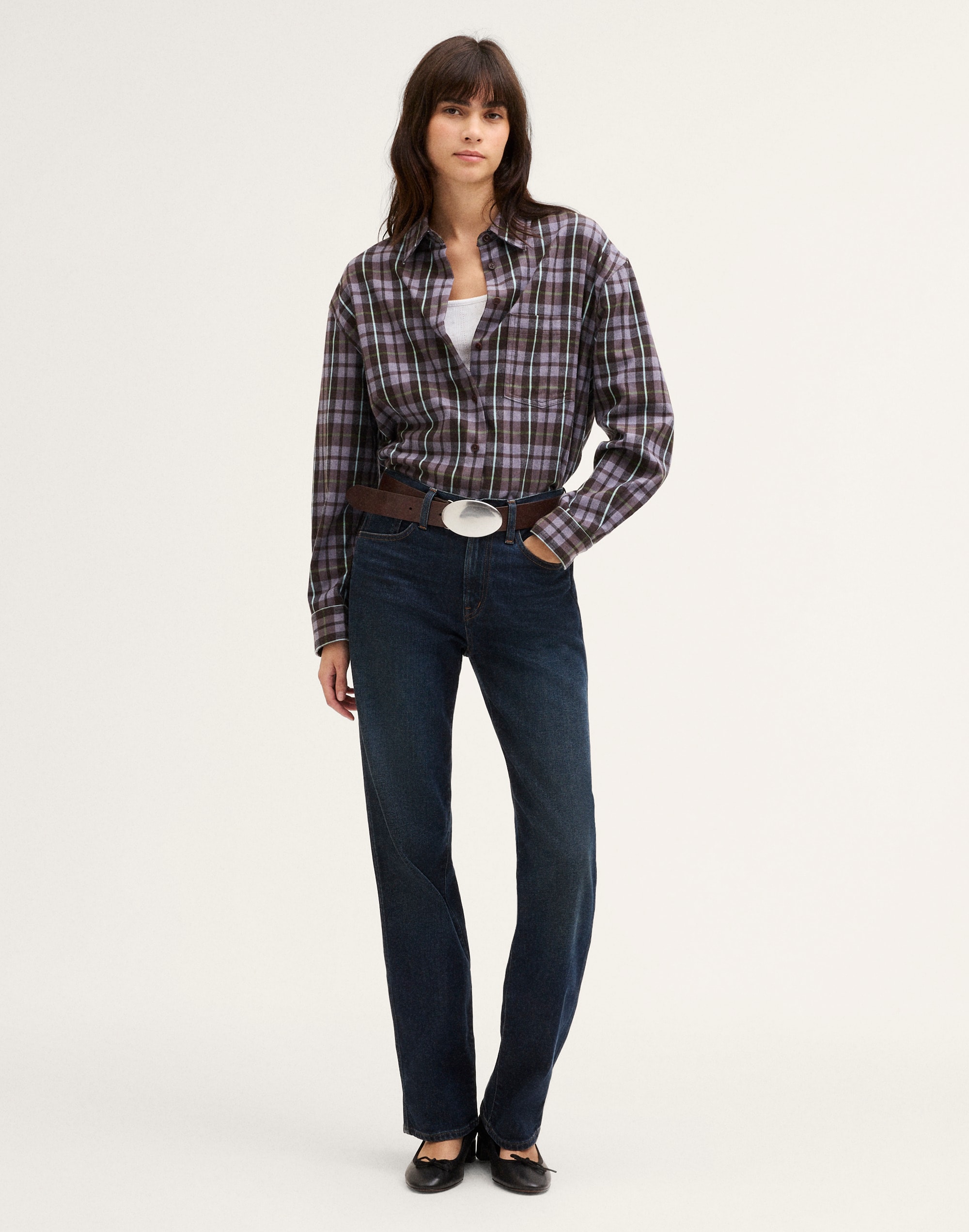 The Easy Shirt in Brushed Flannel
