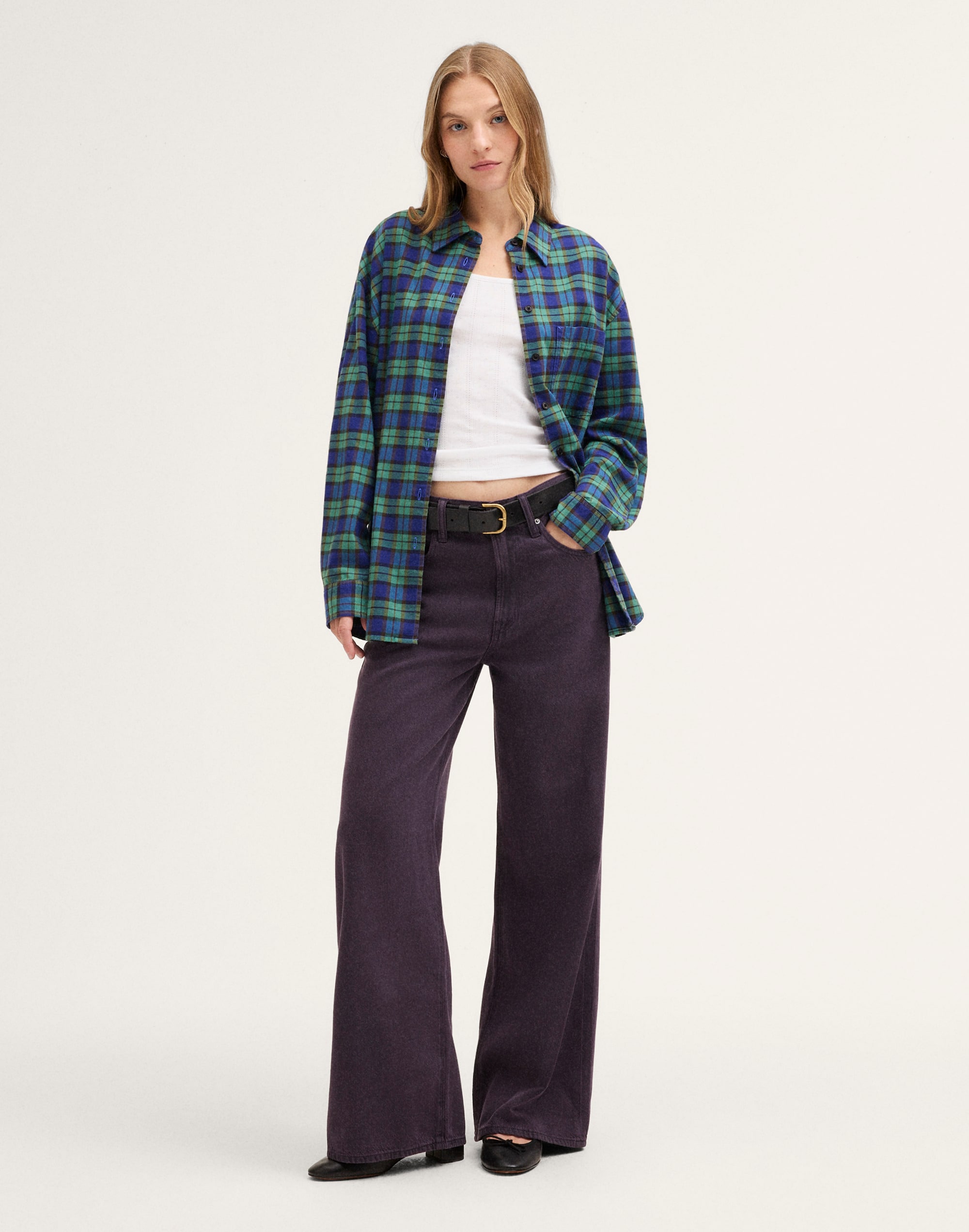 The Easy Shirt in Brushed Flannel