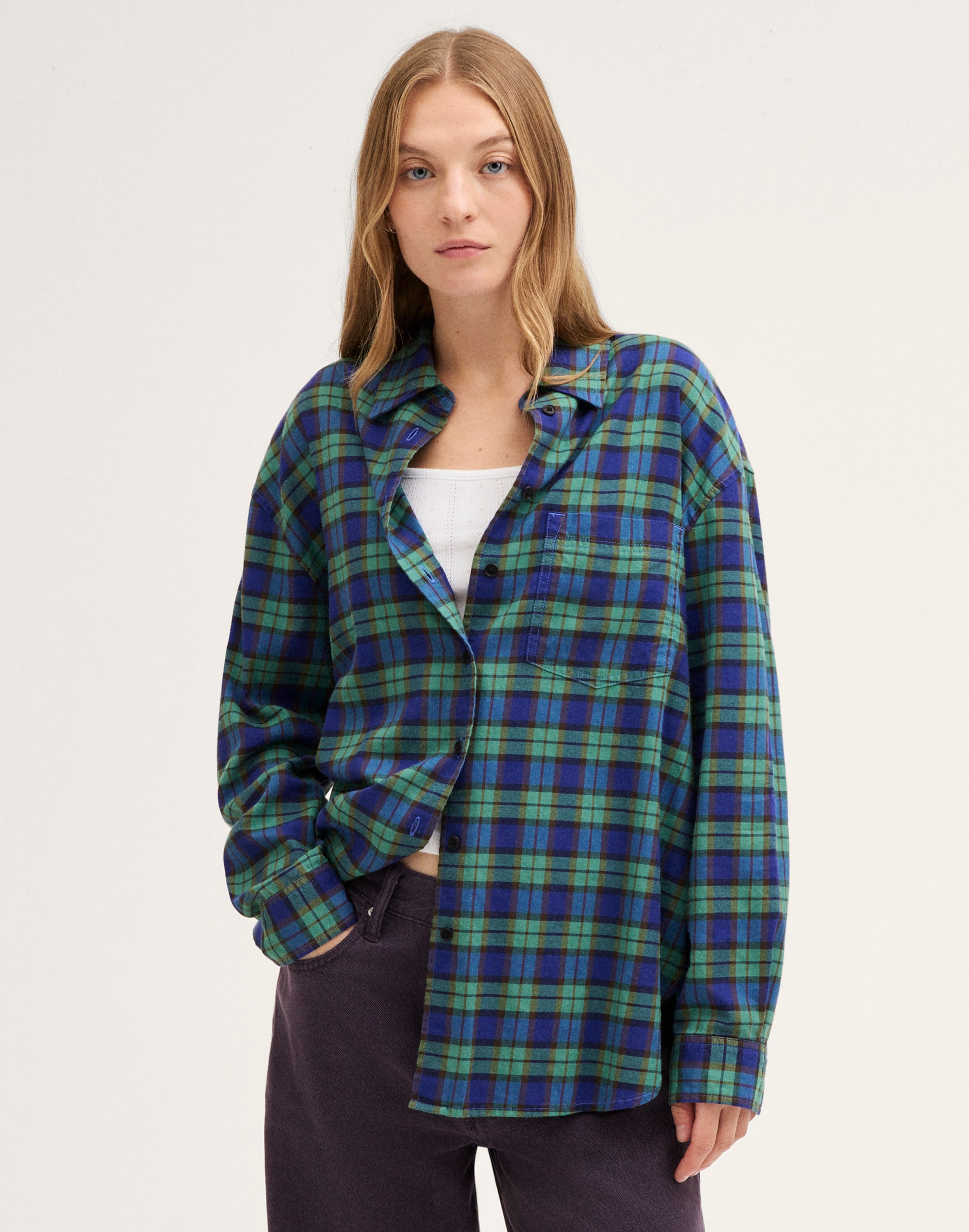 The Easy Shirt in Brushed Flannel