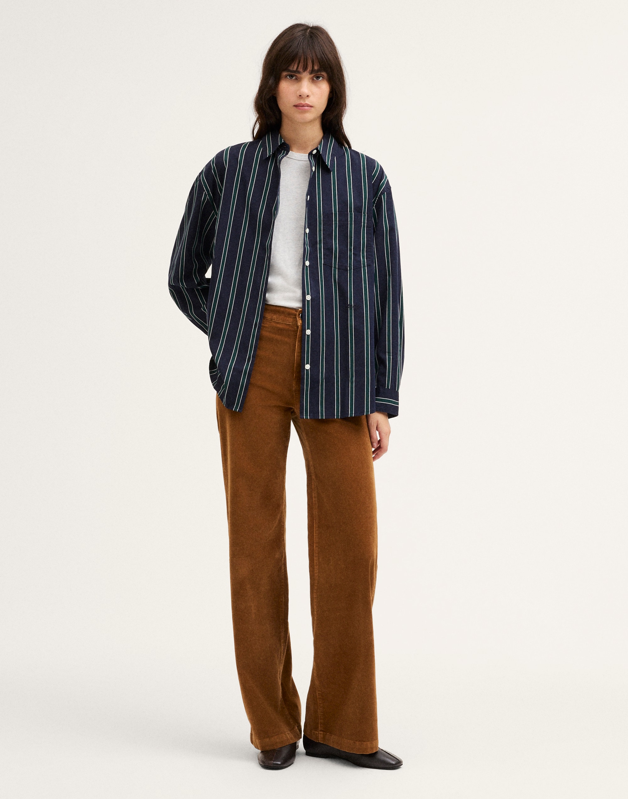 The Easy Shirt in 100% Cotton Poplin