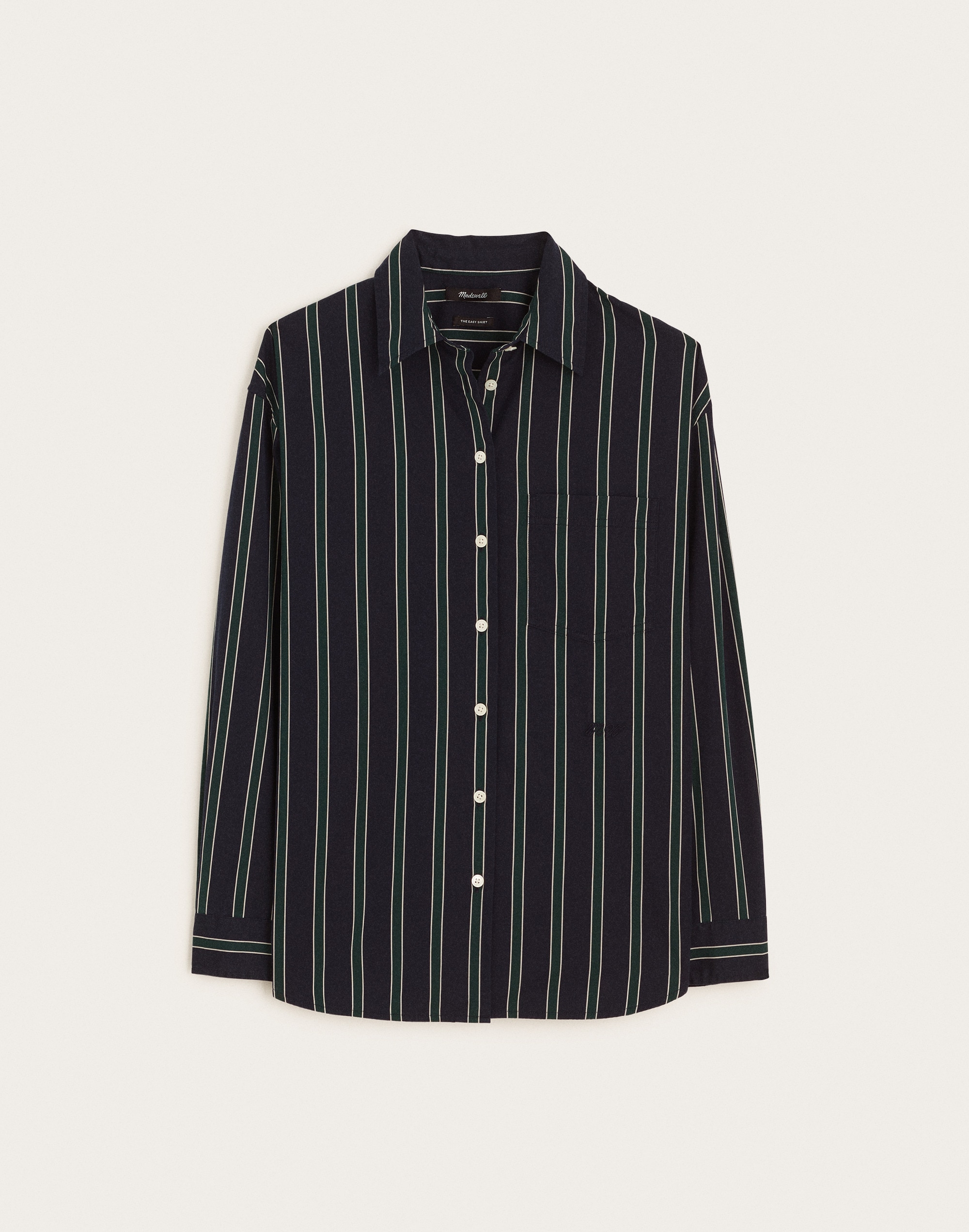 The Easy Shirt in 100% Cotton Poplin