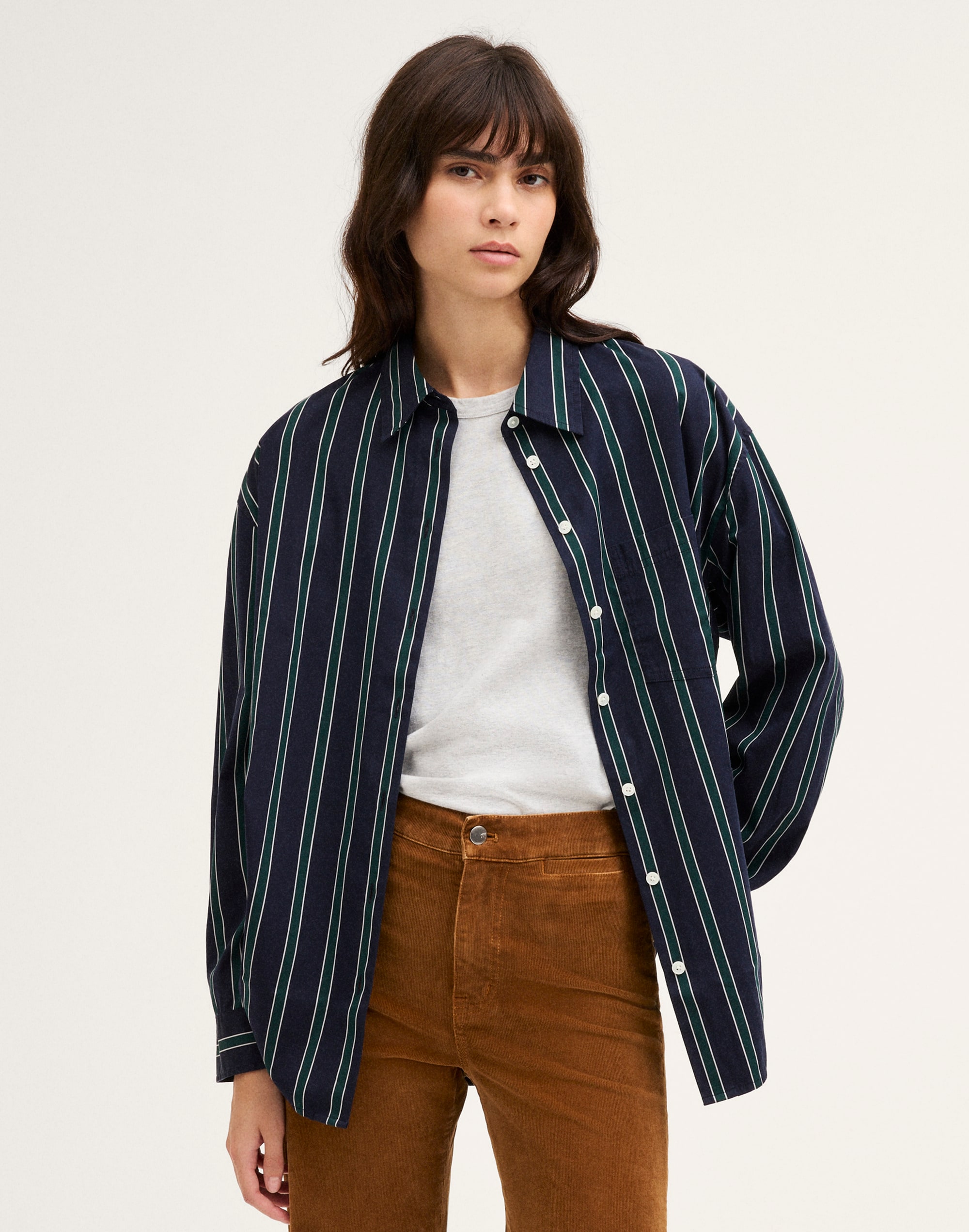 The Easy Shirt in 100% Cotton Poplin by Madewell