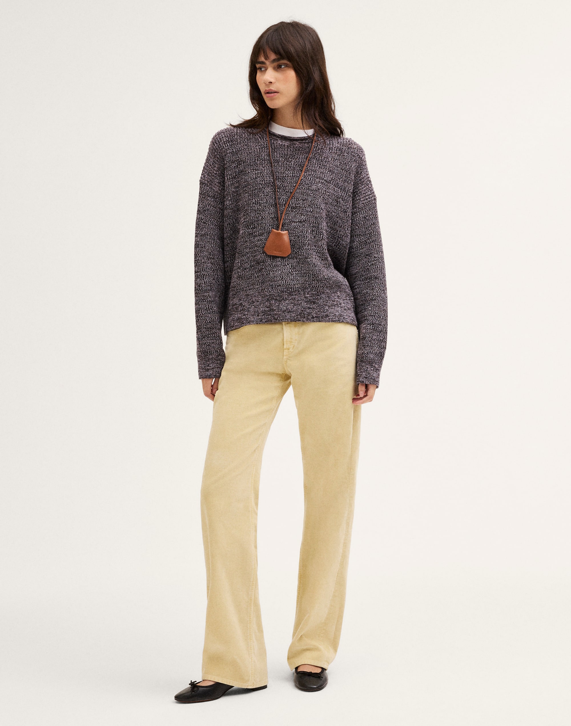 The Arden Crewneck Sweater in 100% Cotton