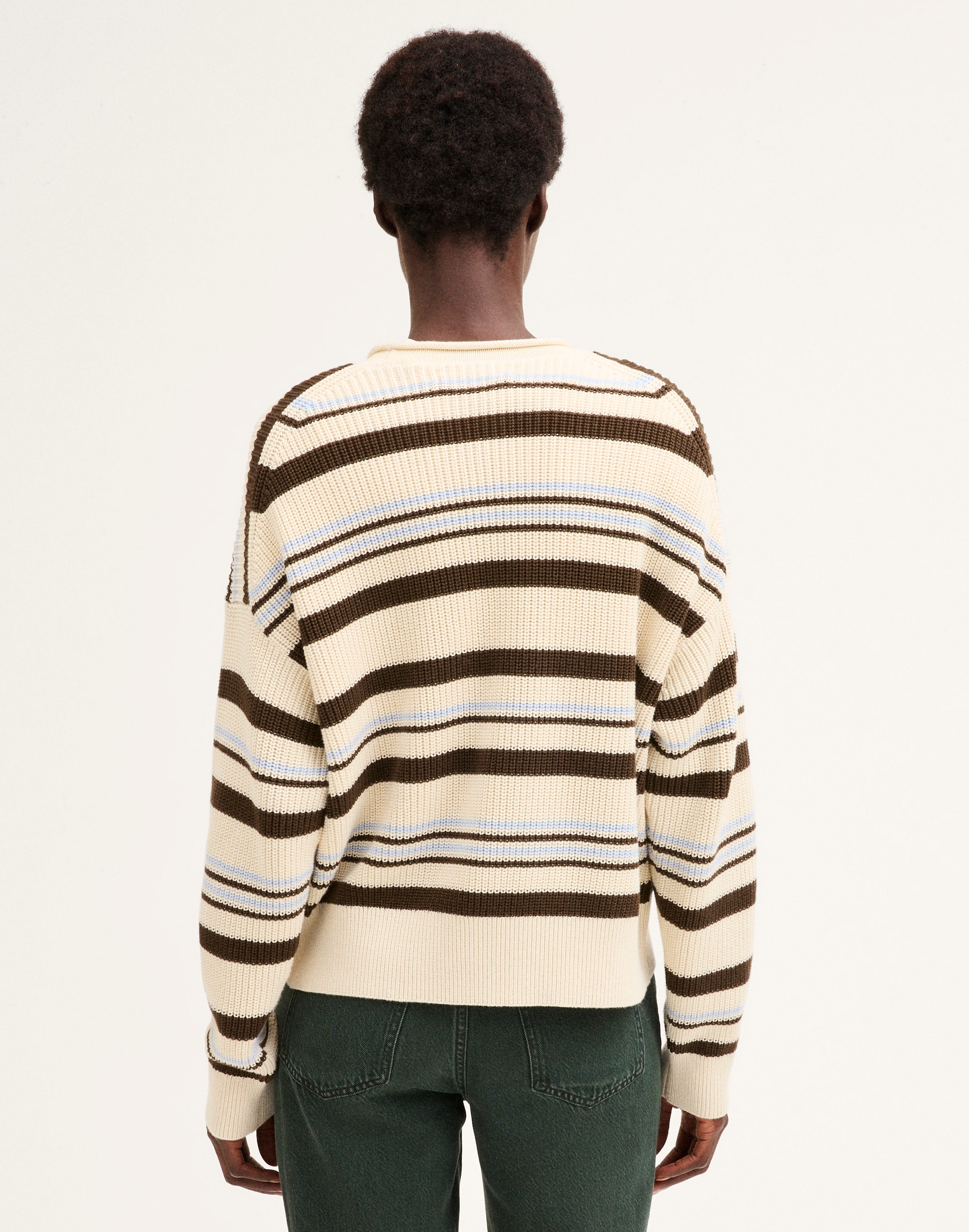 The Arden Crewneck Sweater in 100% Cotton