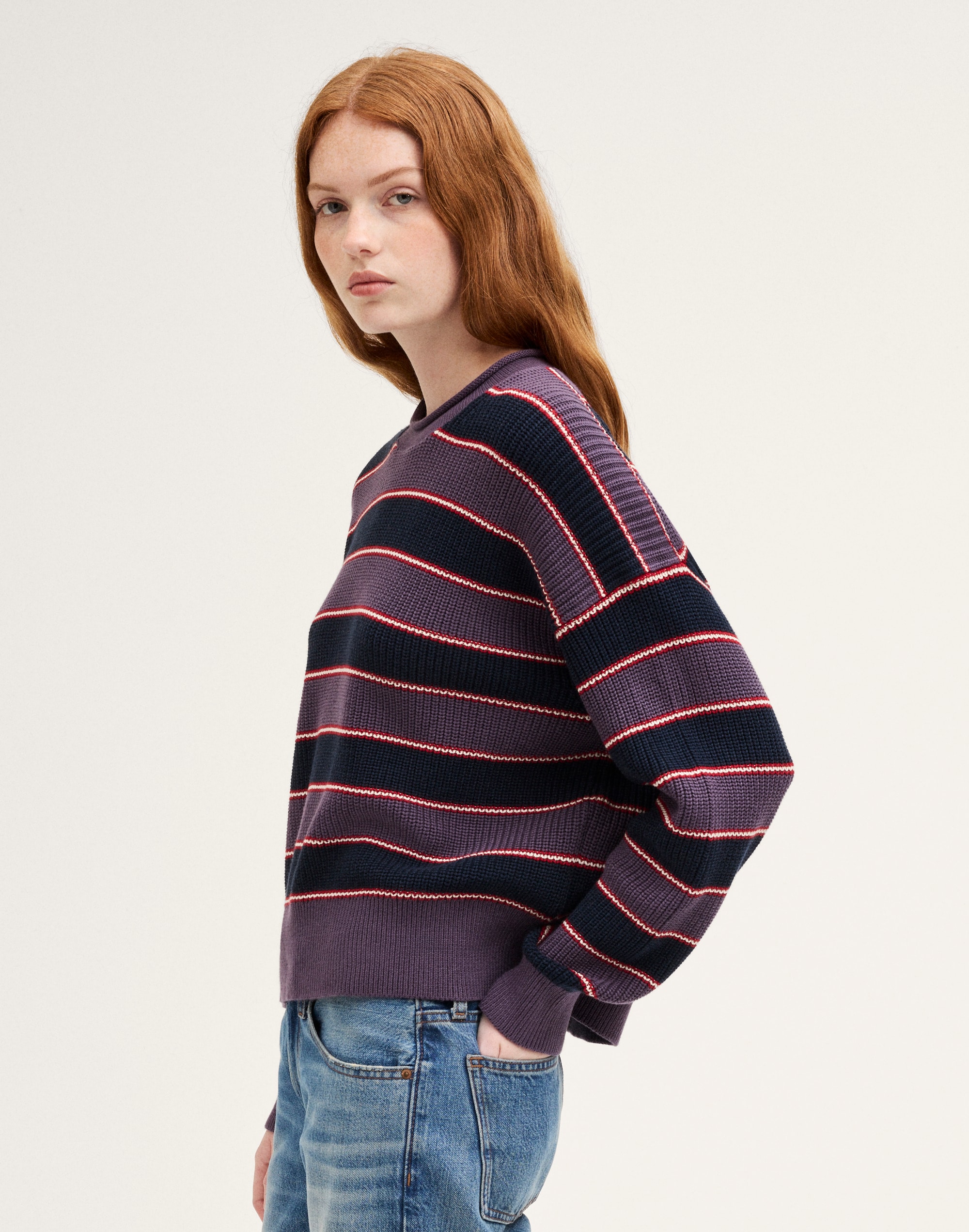 The Arden Crewneck Sweater in 100% Cotton