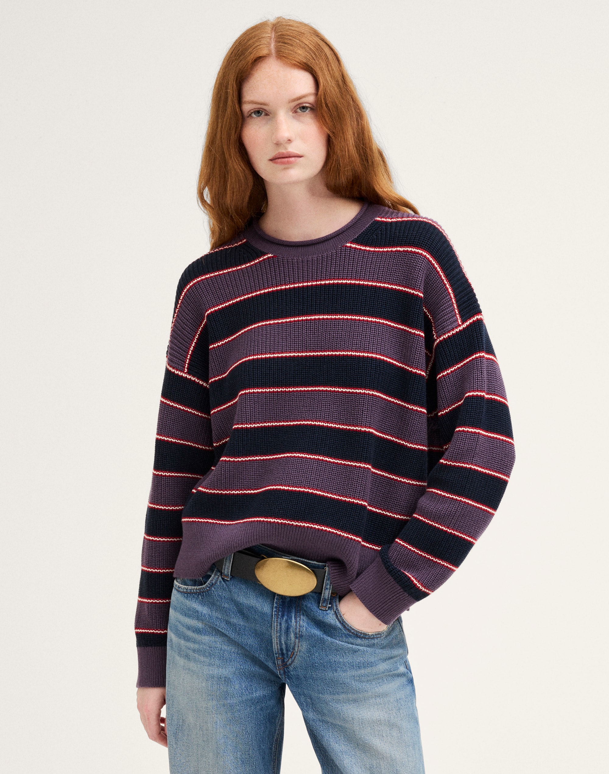 The Arden Crewneck Sweater in 100% Cotton