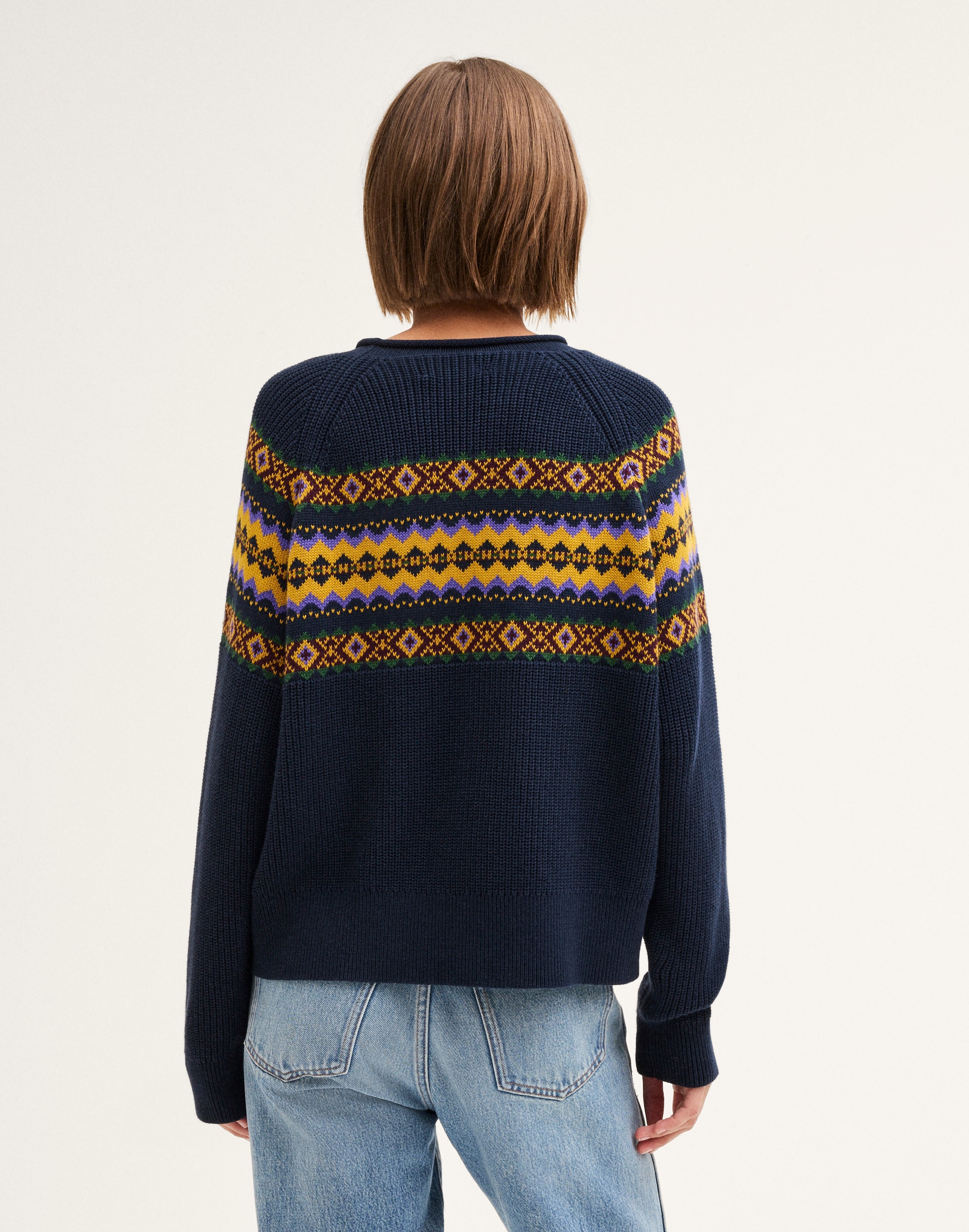 The Arden Crewneck Sweater in 100% Cotton