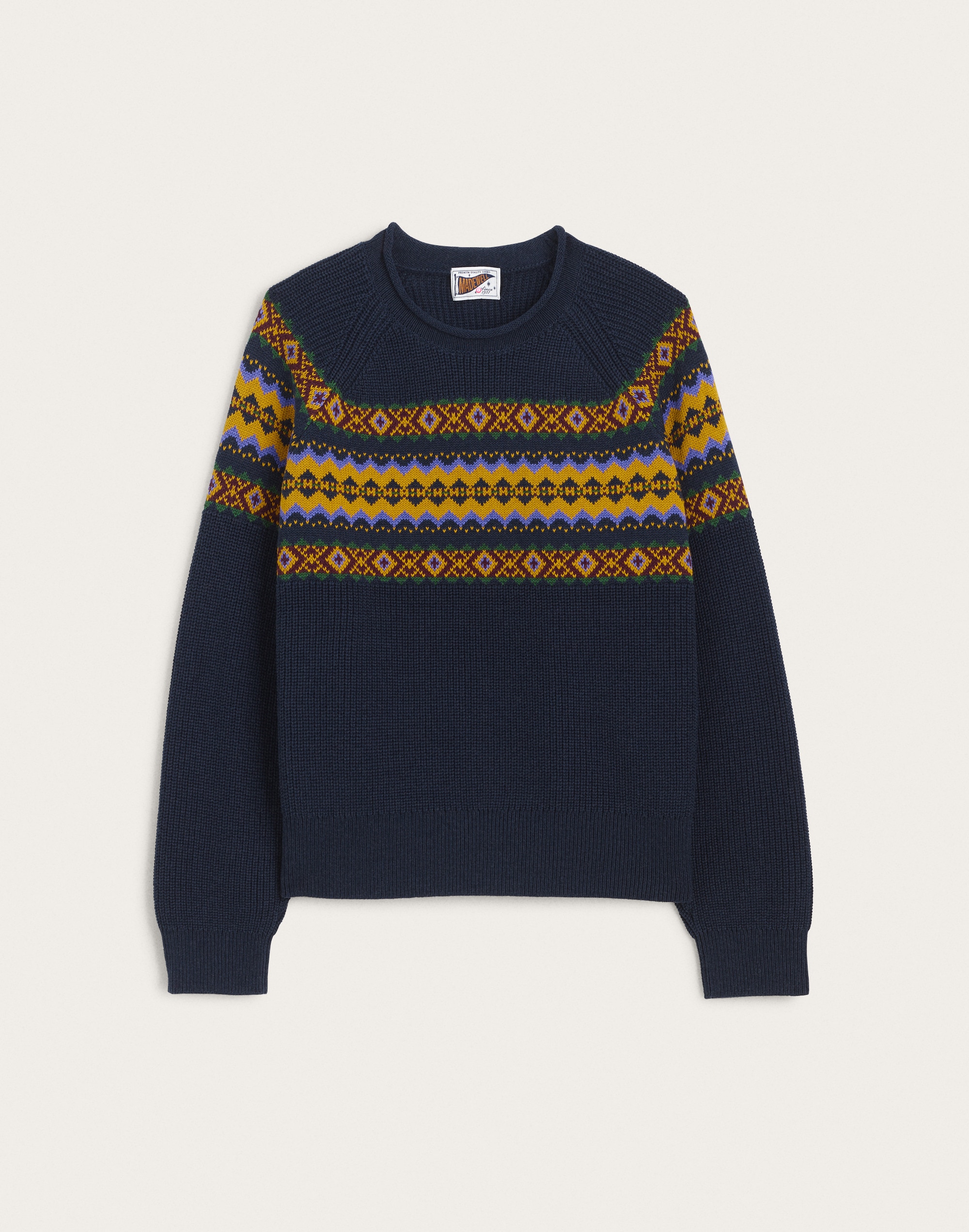 The Arden Crewneck Sweater in 100% Cotton