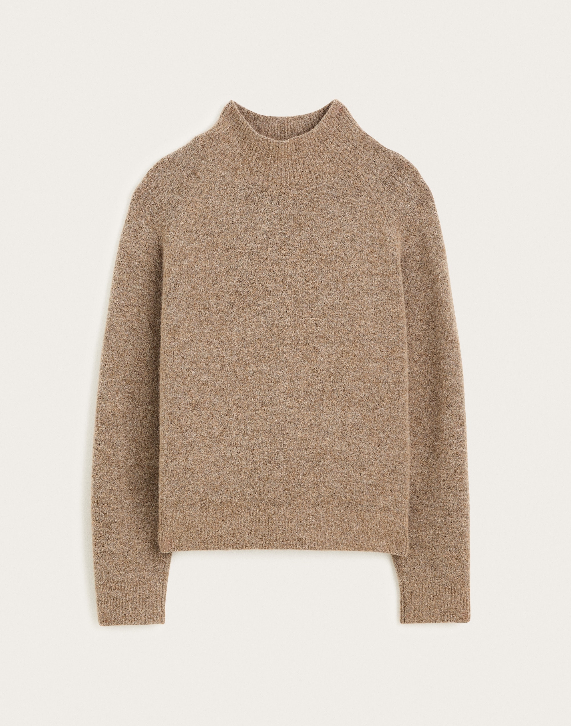 The Adelaide Mockneck Sweater in Cloudsoft