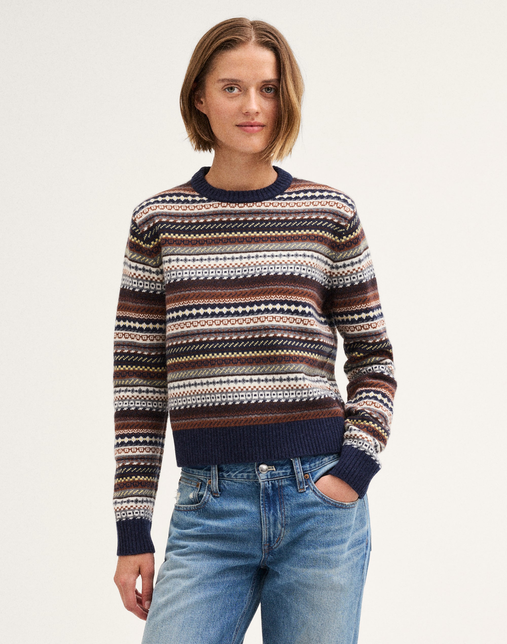 The Mila Sweater in 100% SoftWool